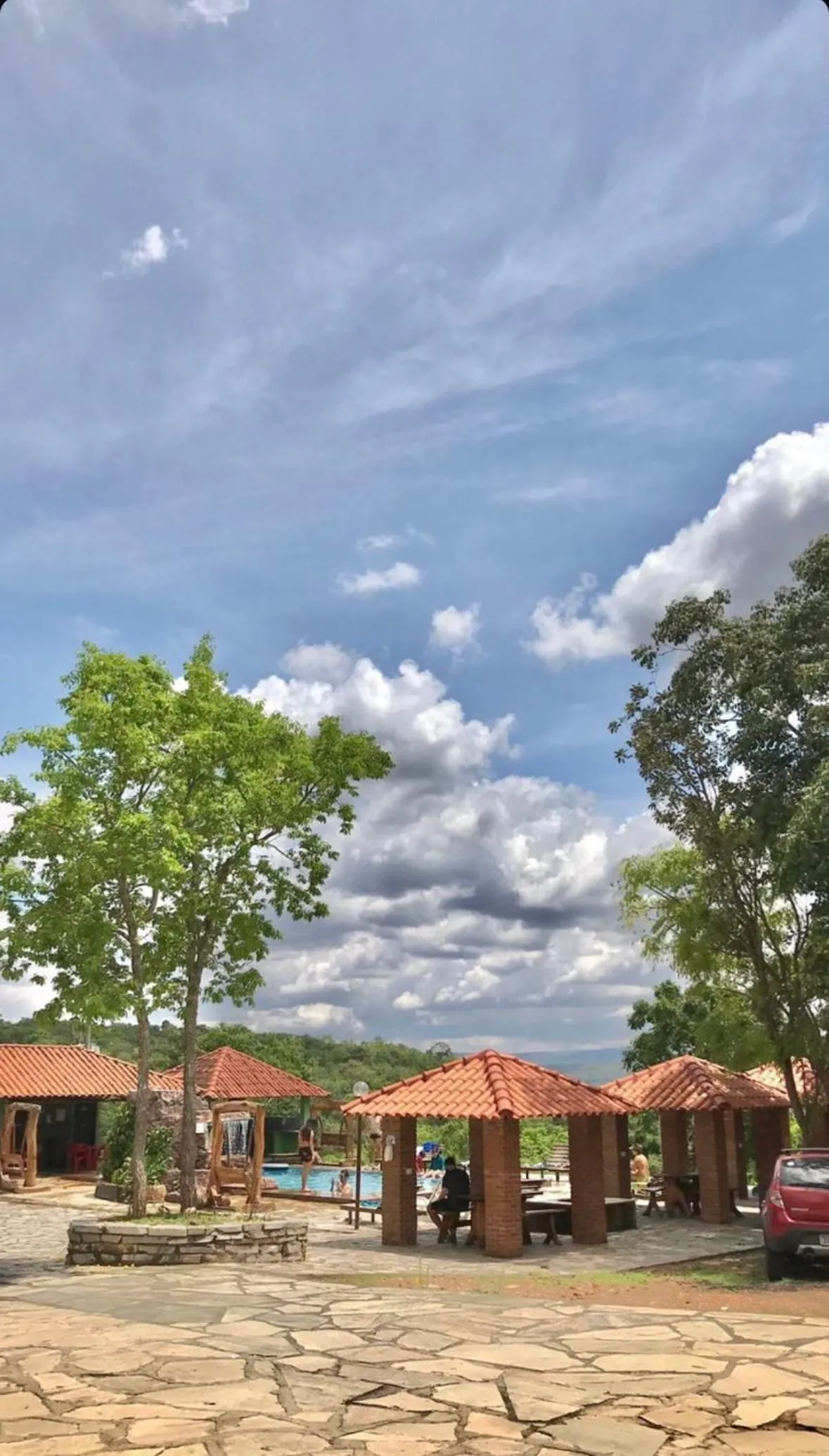 Property building in Pousada Cascata de Pedra
