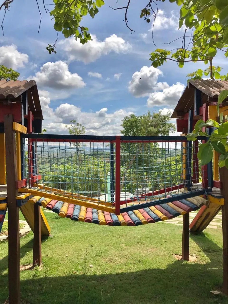 Children play ground in Pousada Cascata de Pedra