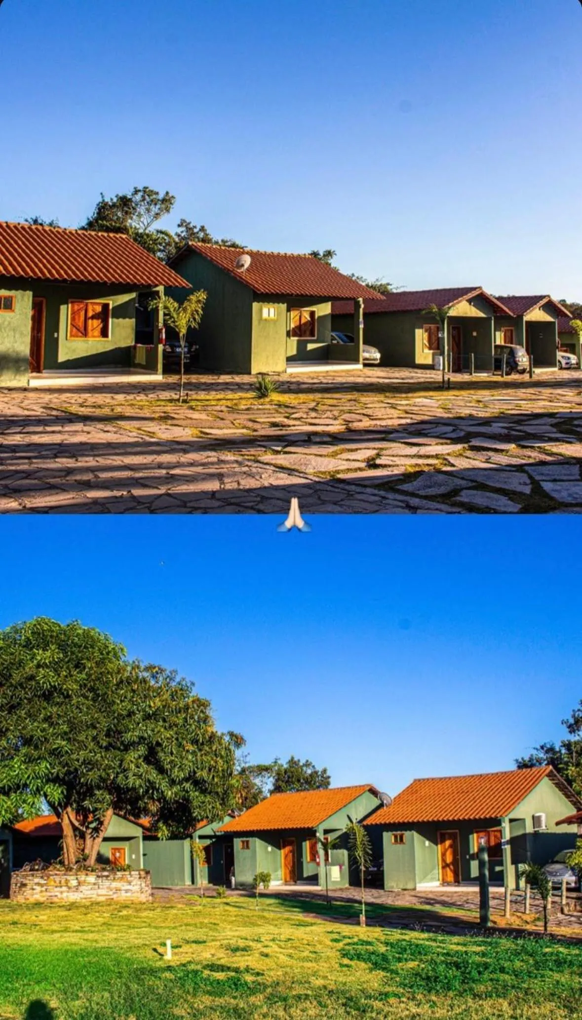 Property building in Pousada Cascata de Pedra