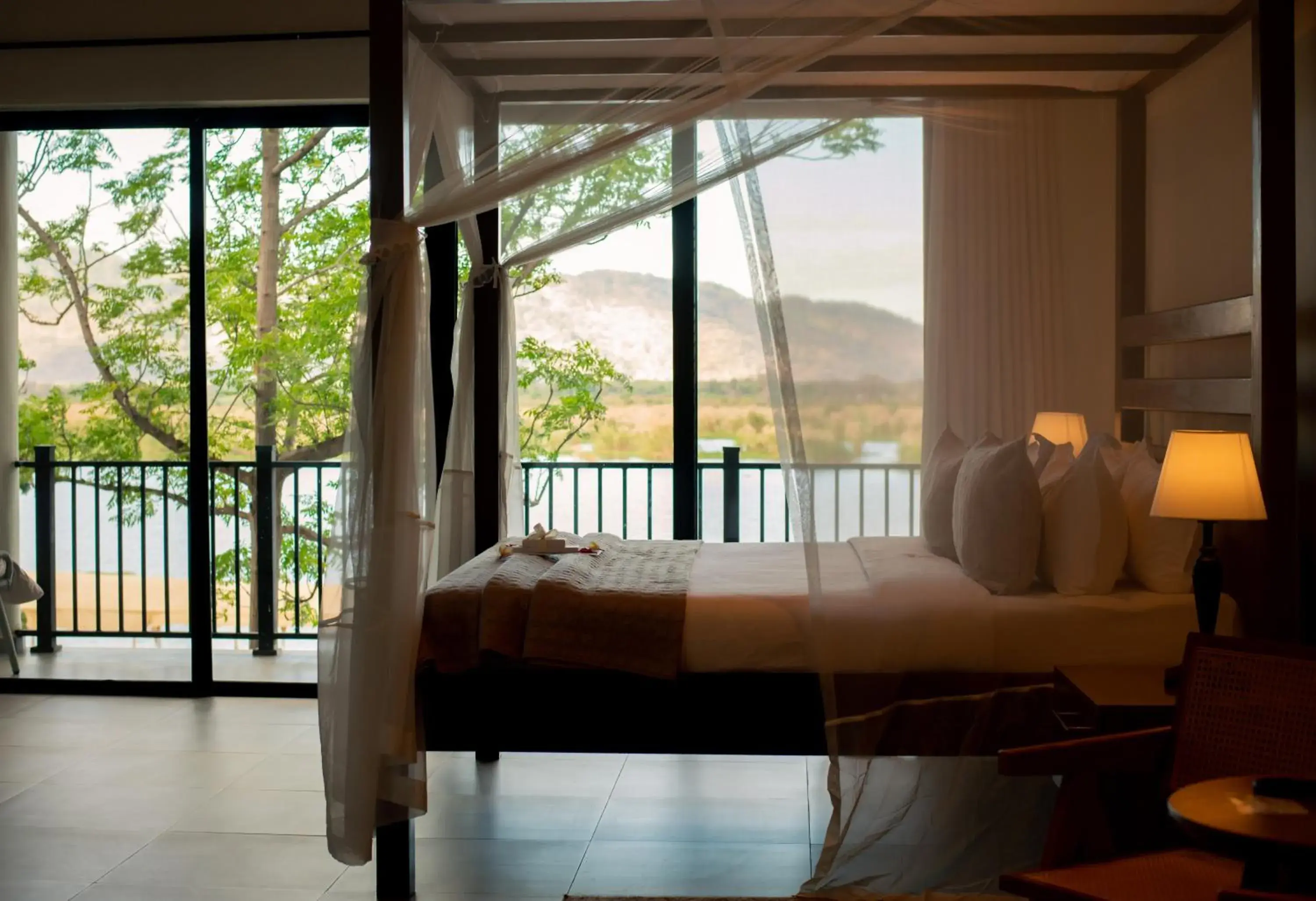 Bed in Waters Edge Liwonde Bed in Waters Edge Liwonde