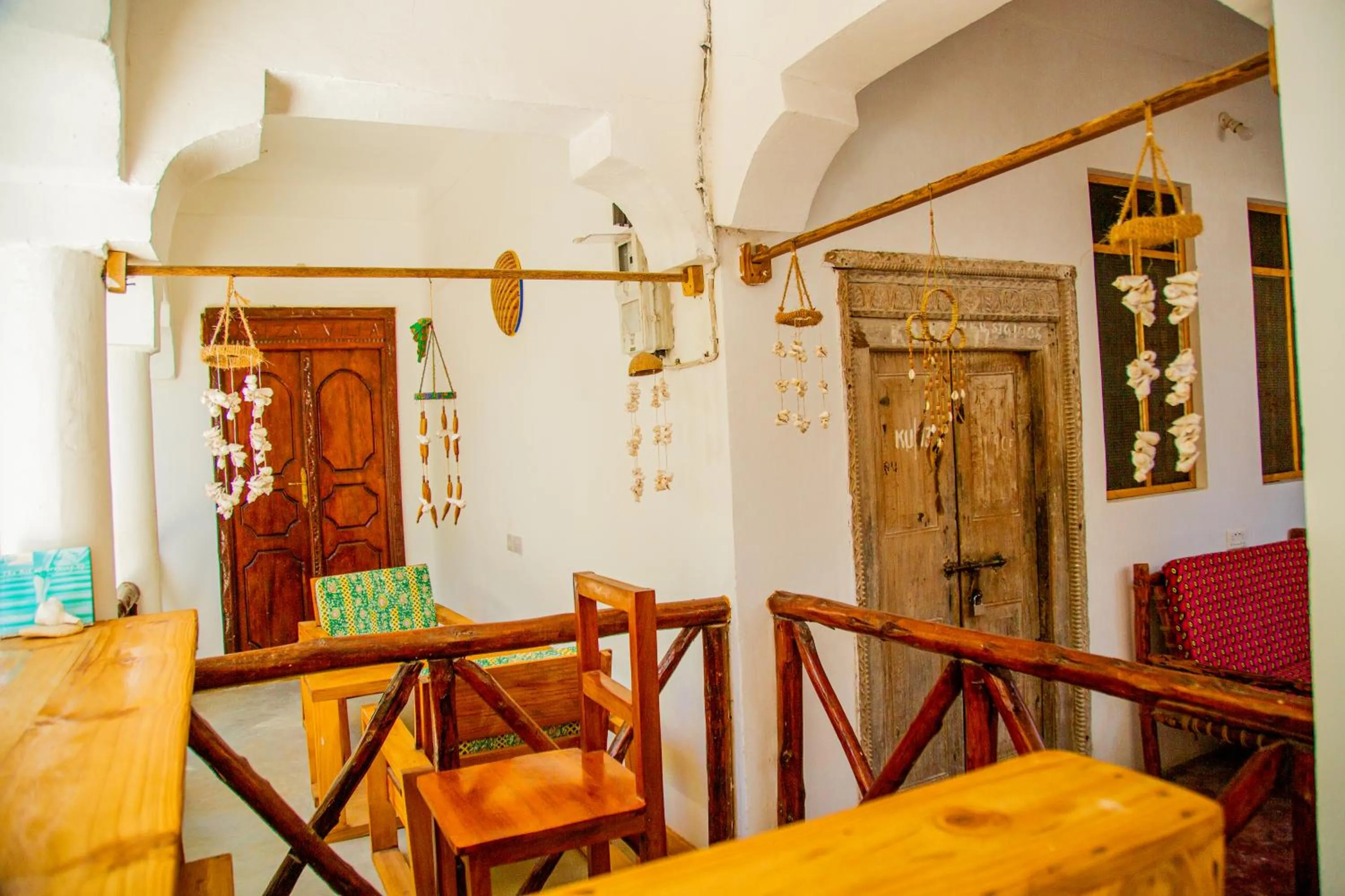 Balcony/Terrace in Pamoja Beach Stays Hotel in Jambiani