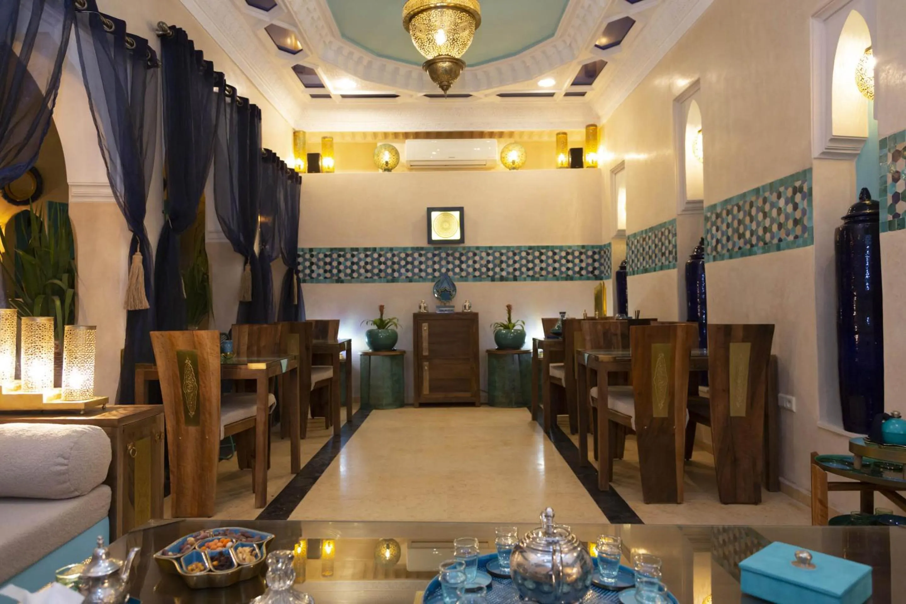 Dining area in Riad La Rose Orientale Marrakech