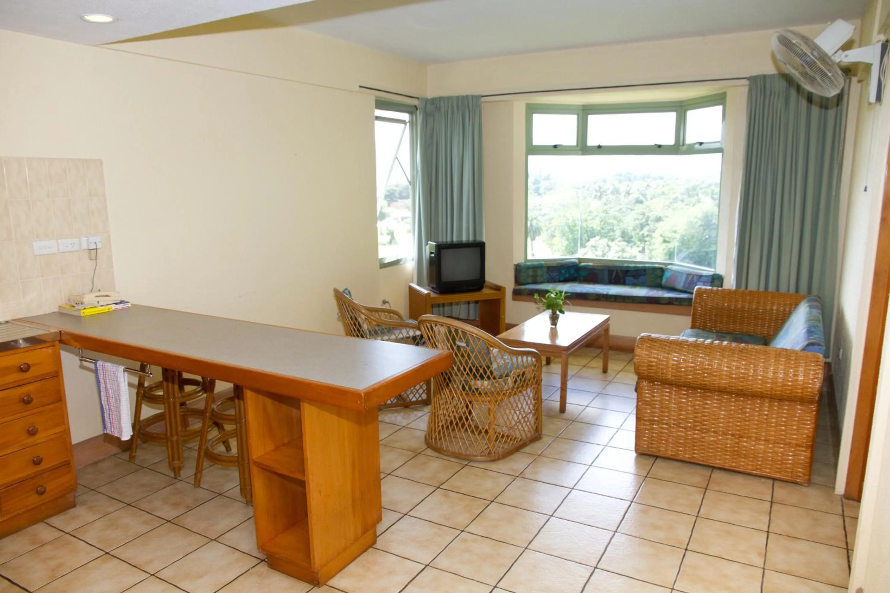 Living room in Tanoa Apartments