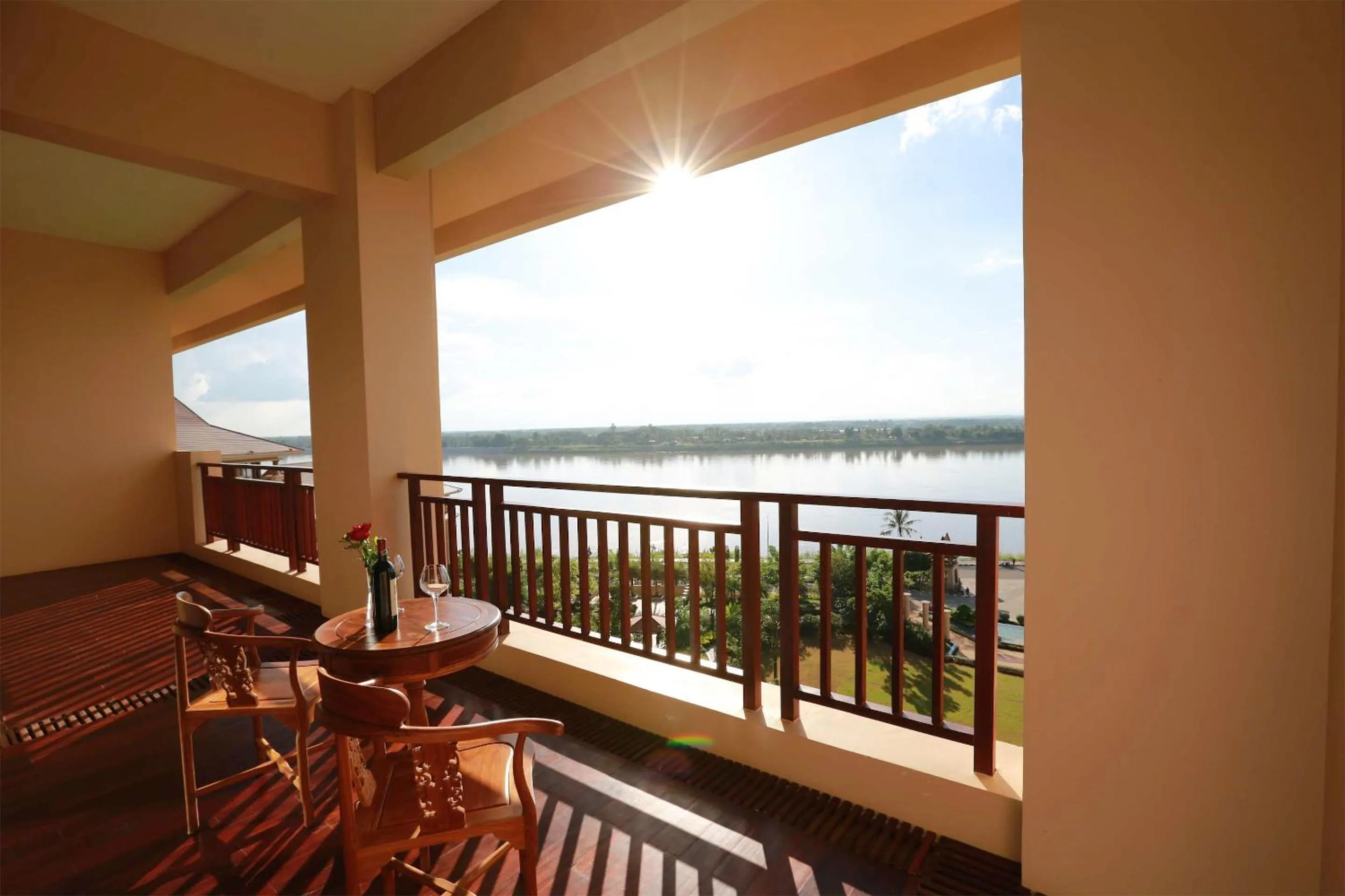 Balcony/Terrace in Landmark Mekong Riverside Hotel