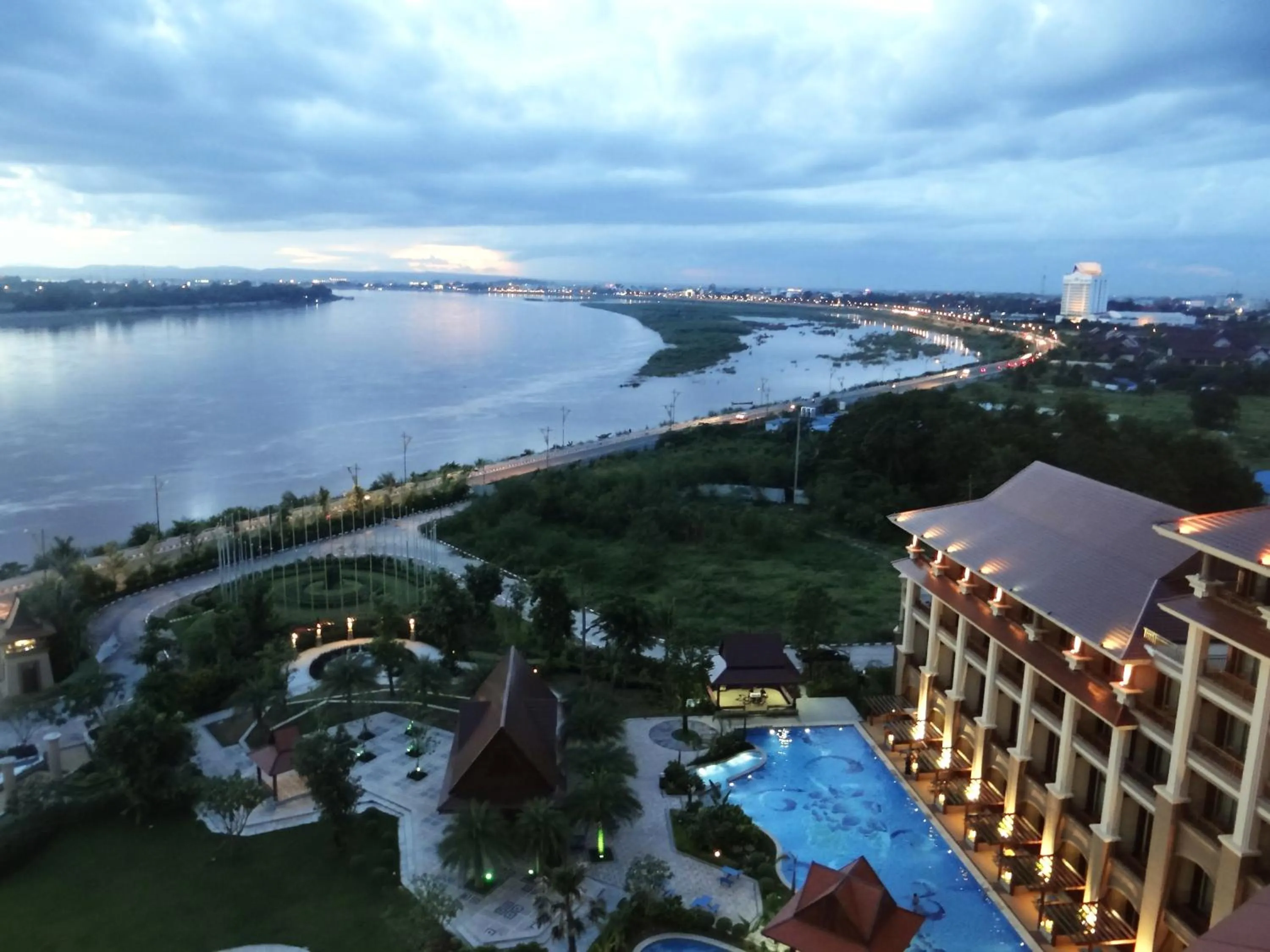 City view in Landmark Mekong Riverside Hotel