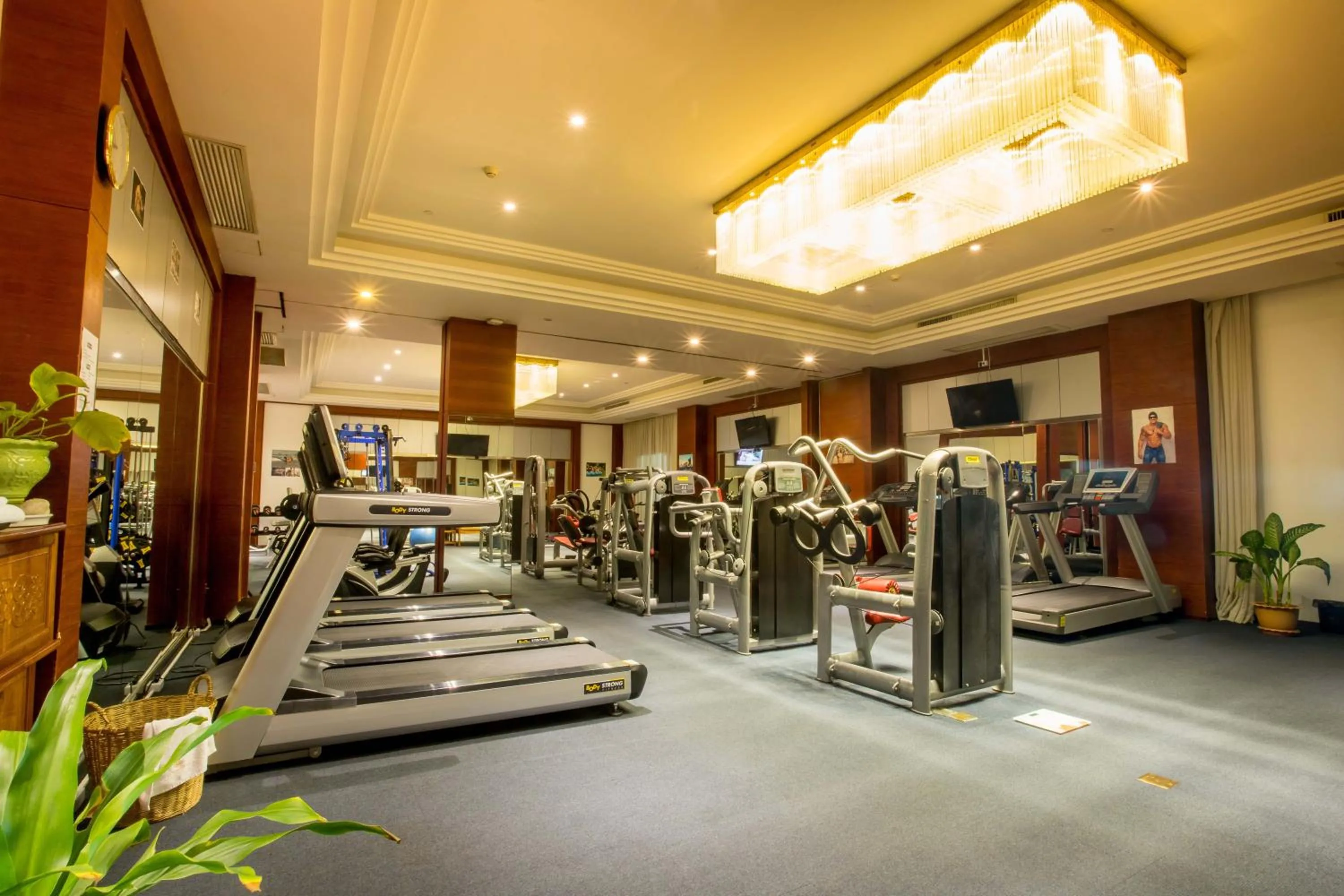 Fitness centre/facilities in Landmark Mekong Riverside Hotel