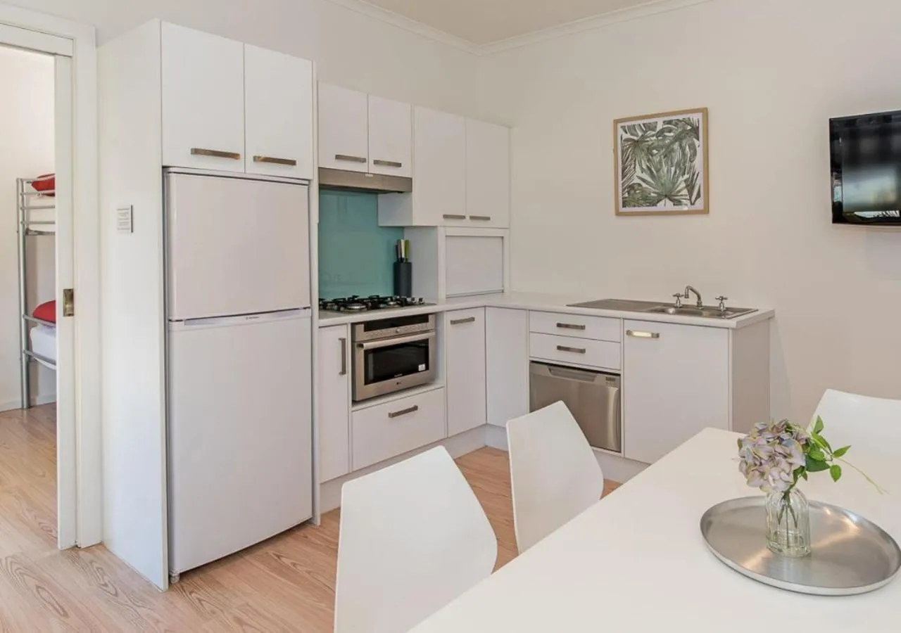 Kitchen or kitchenette in Marion Holiday Park