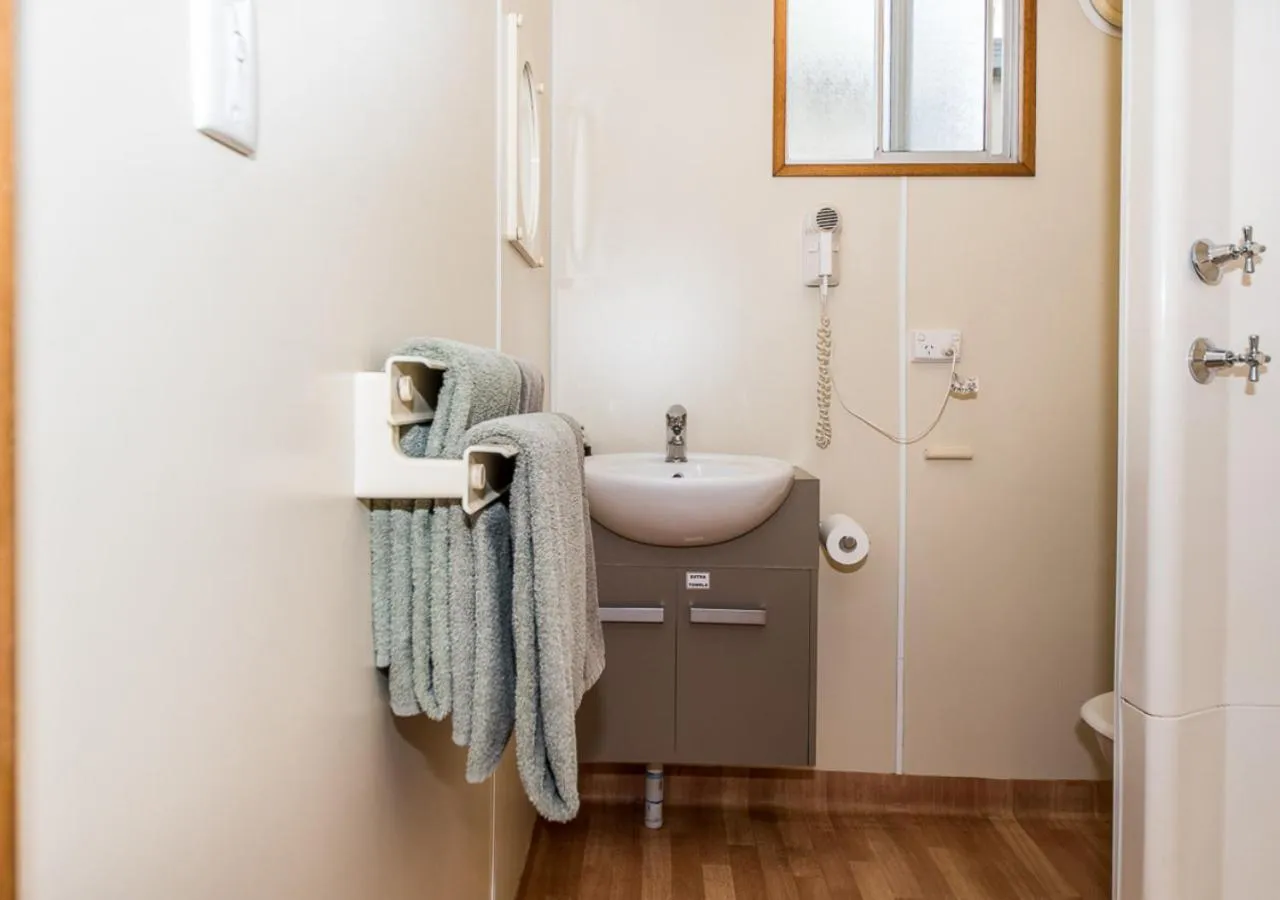 Bathroom in Marion Holiday Park
