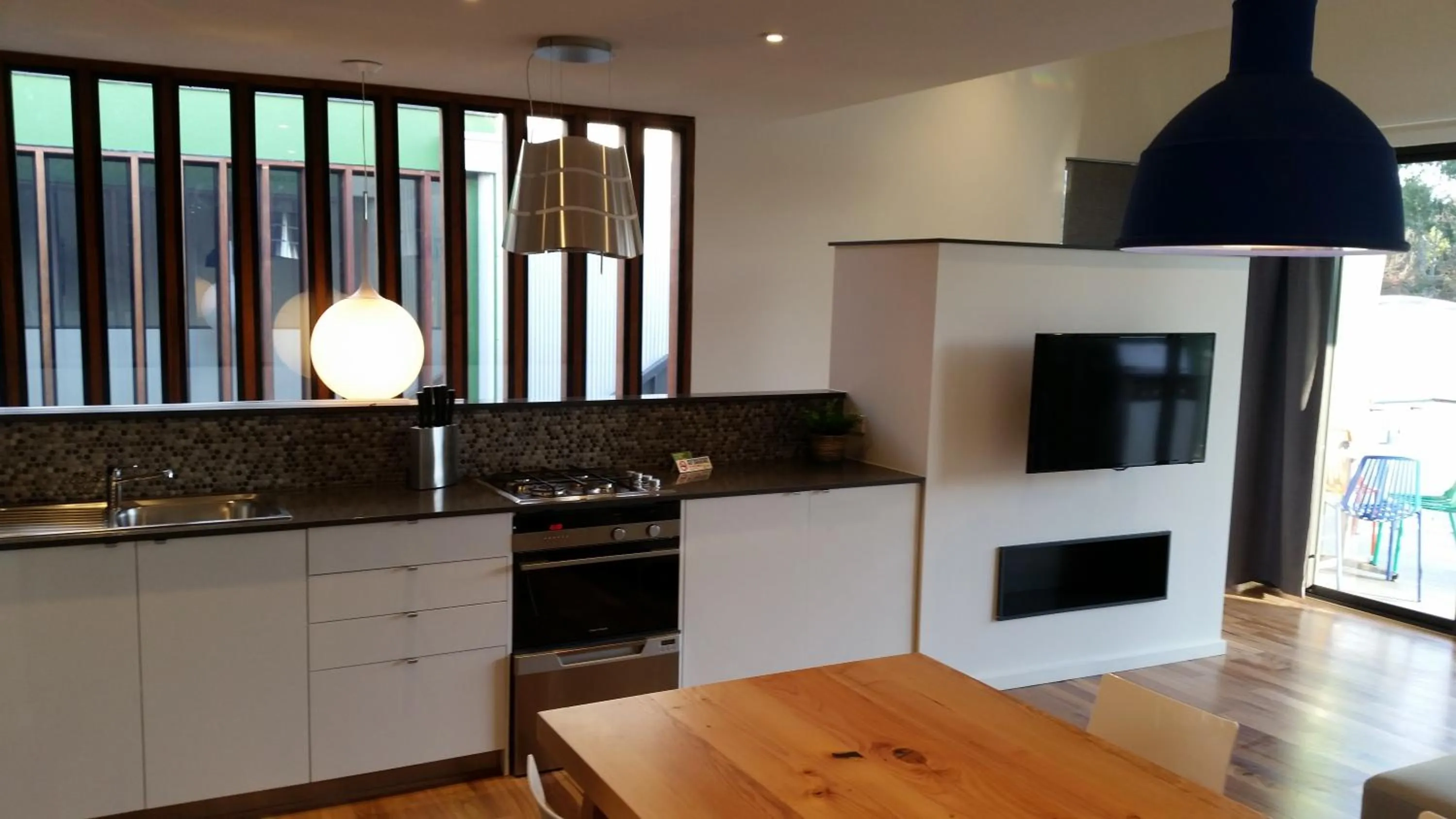 Kitchen or kitchenette in Marion Holiday Park