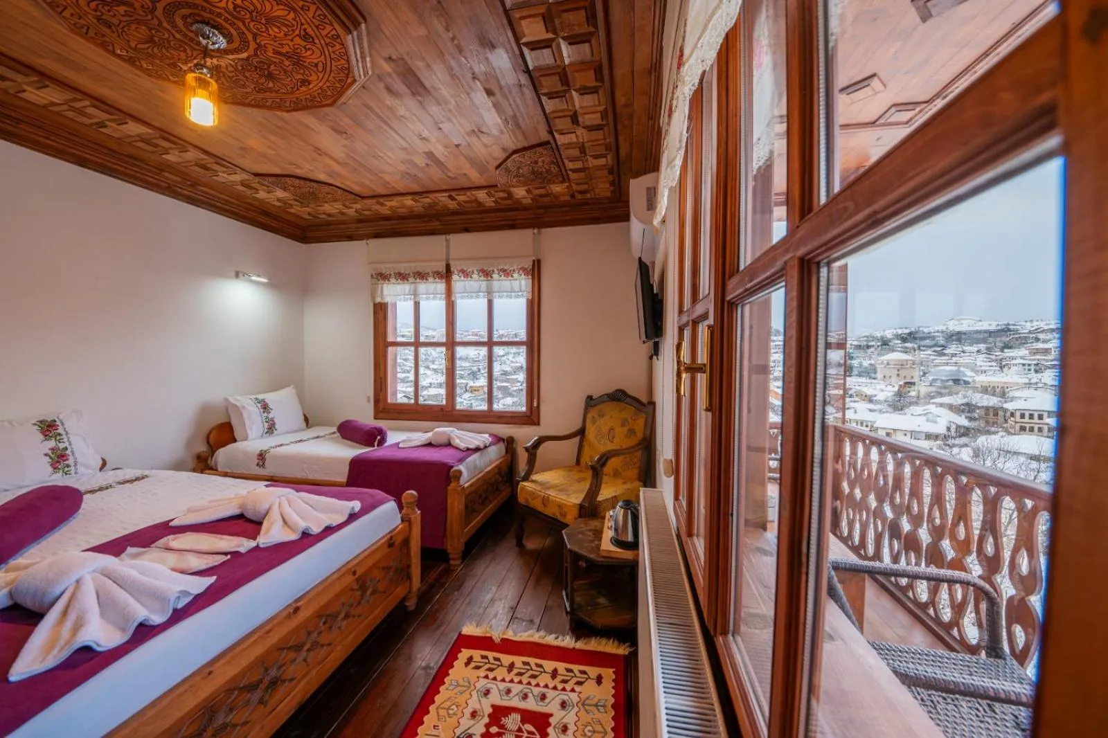 Natural landscape, Bed in Manzara Konak Otel