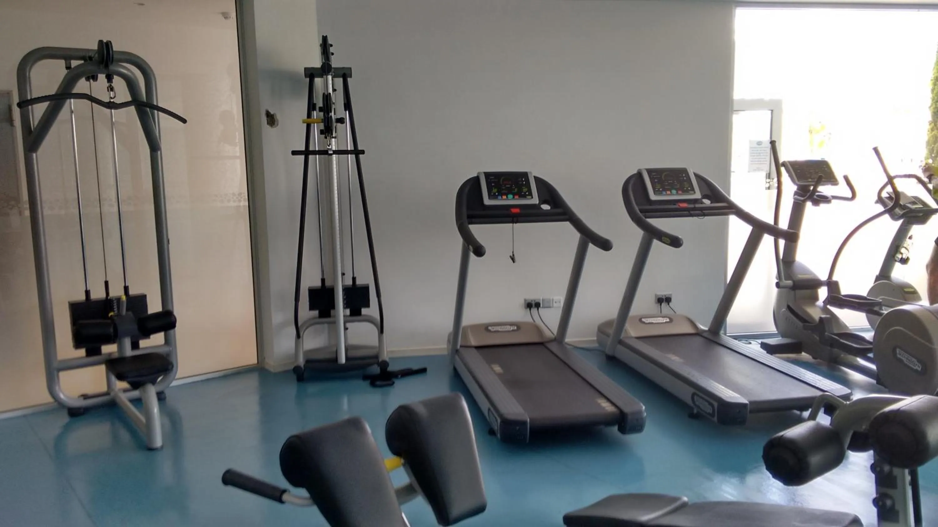 Fitness centre/facilities in Vrissaki Beach Hotel