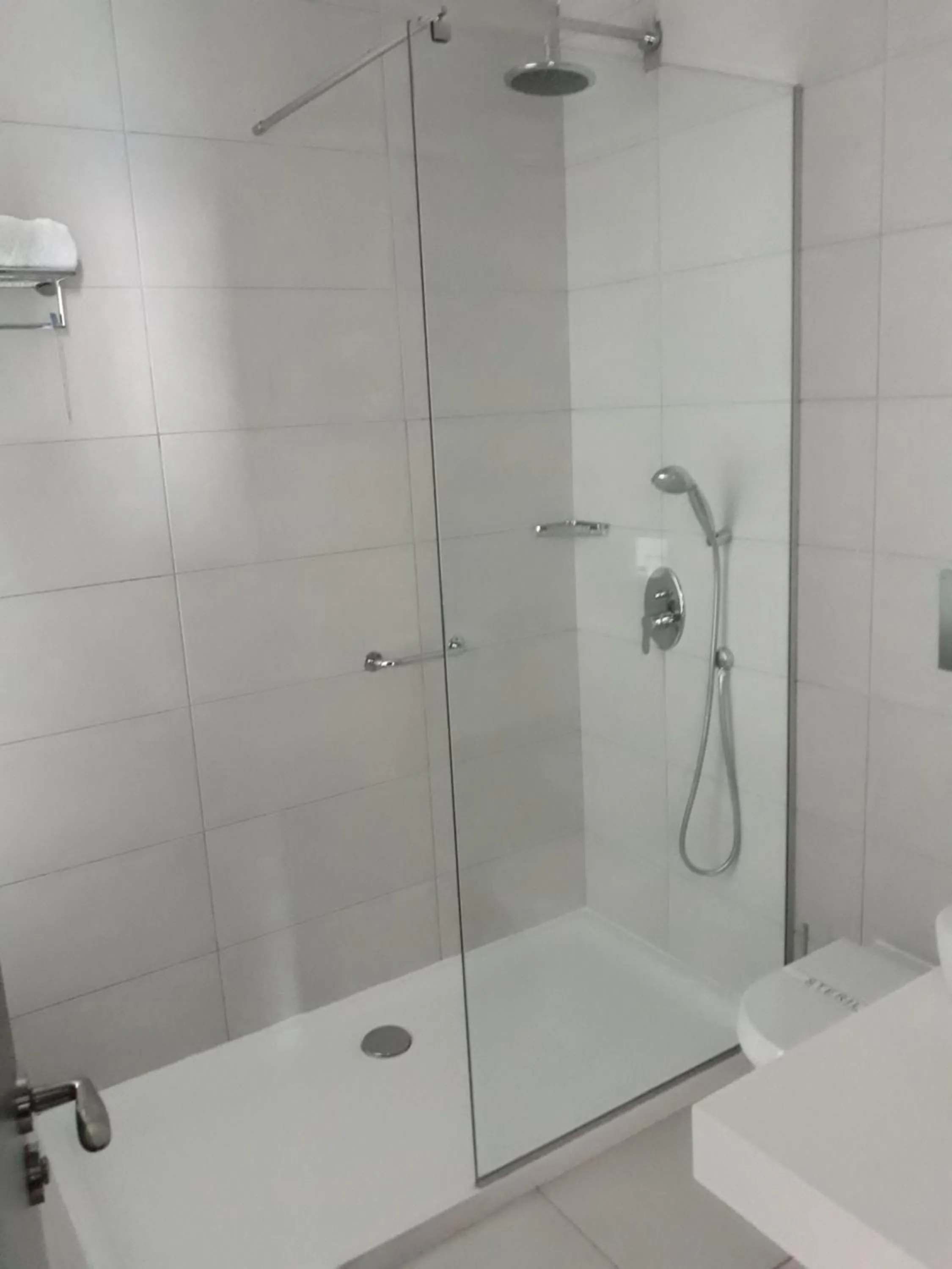 Bathroom in Vrissaki Beach Hotel