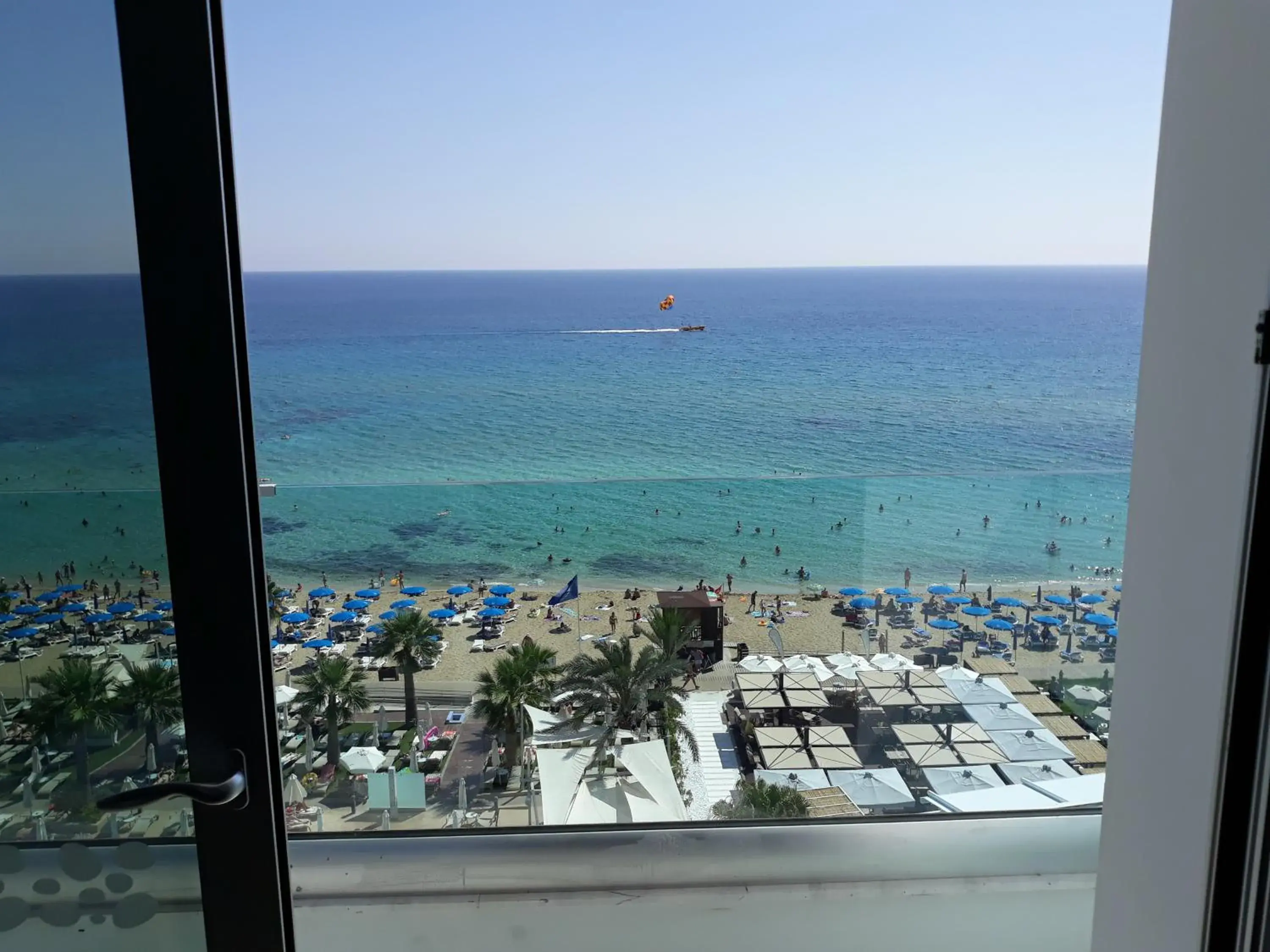 Sea view in Vrissaki Beach Hotel Sea view in Vrissaki Beach Hotel