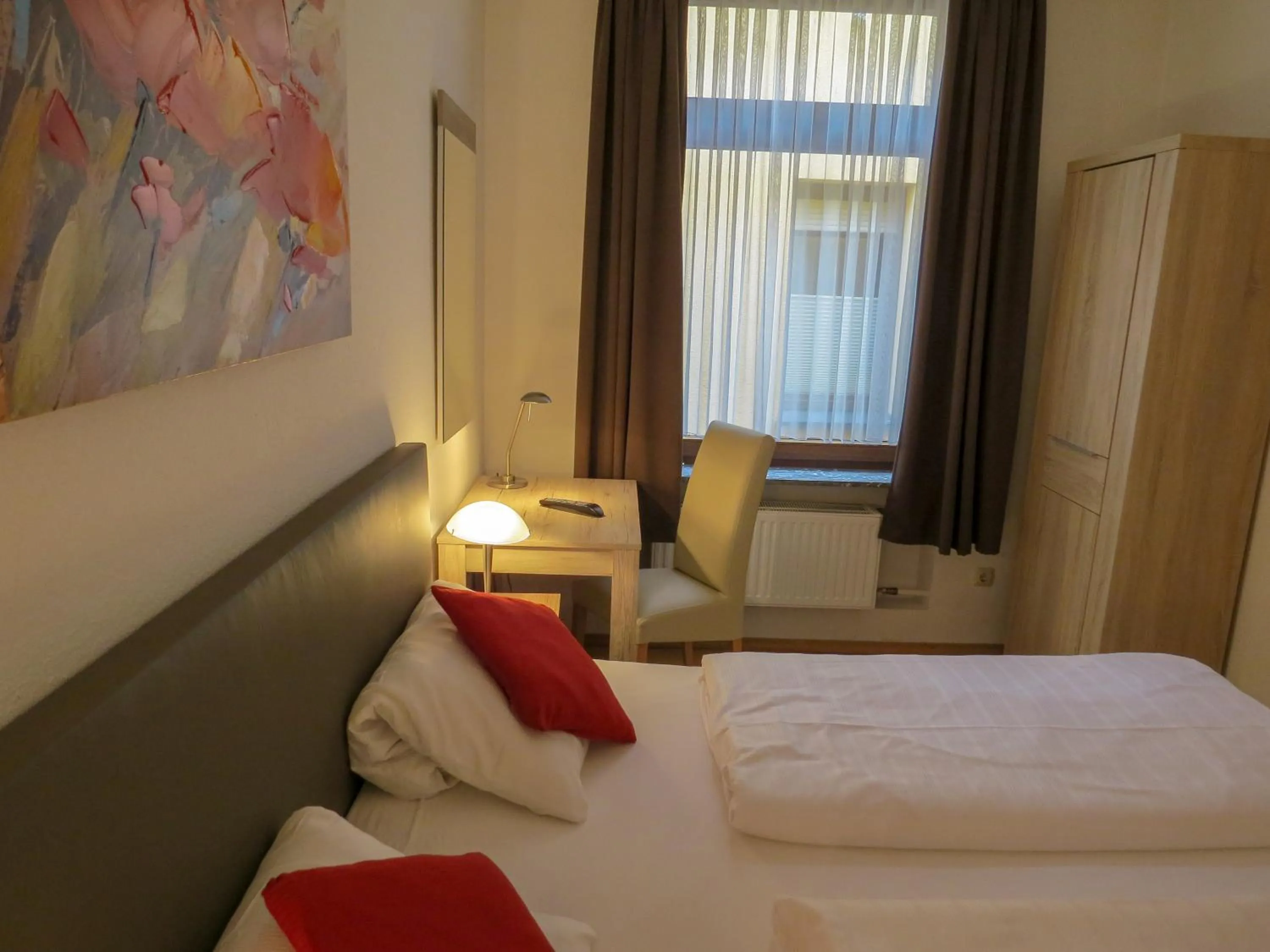 Bed in Hotel Saarblick Mettlach