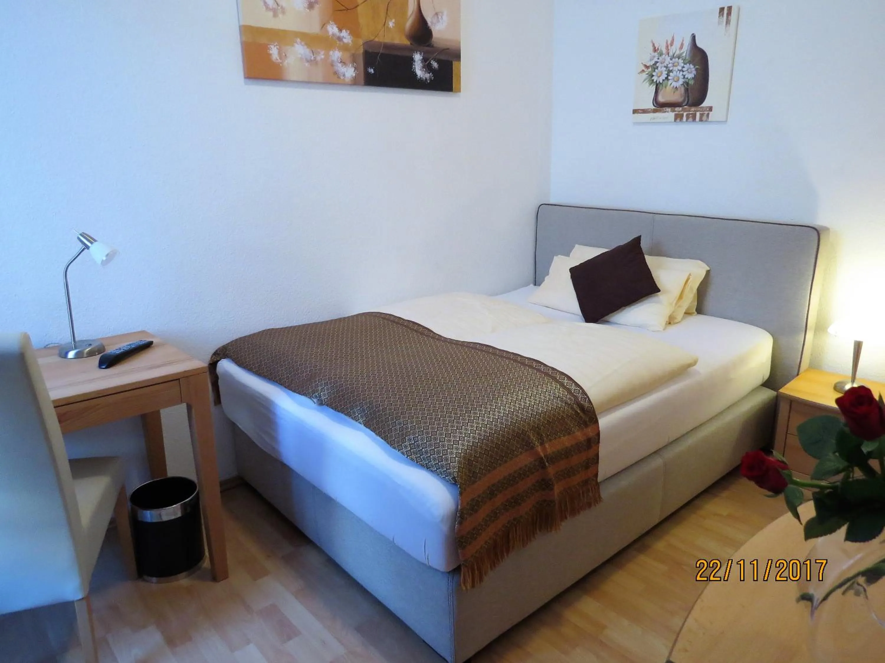 Bed in Hotel Saarblick Mettlach