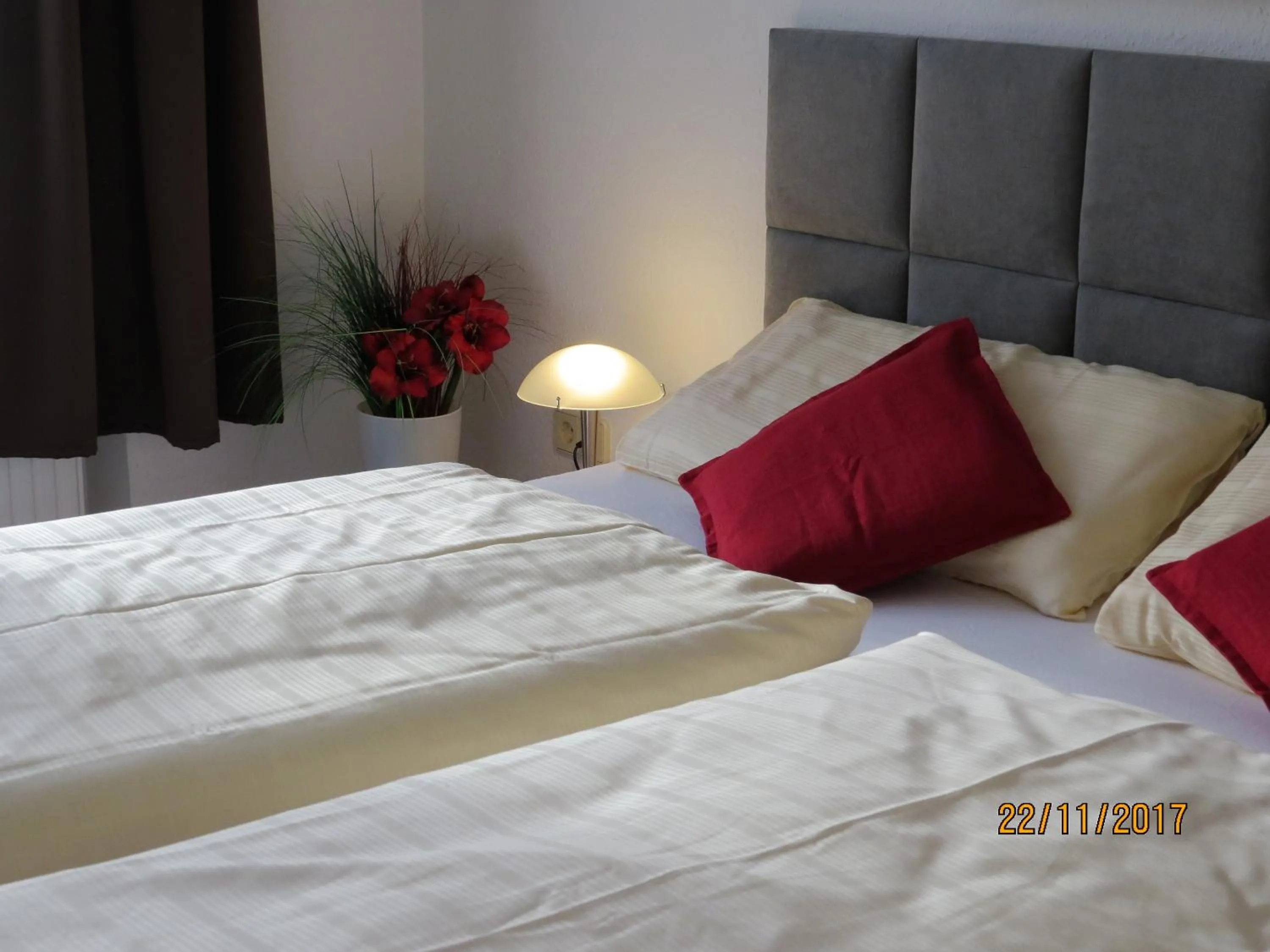 Bed in Hotel Saarblick Mettlach