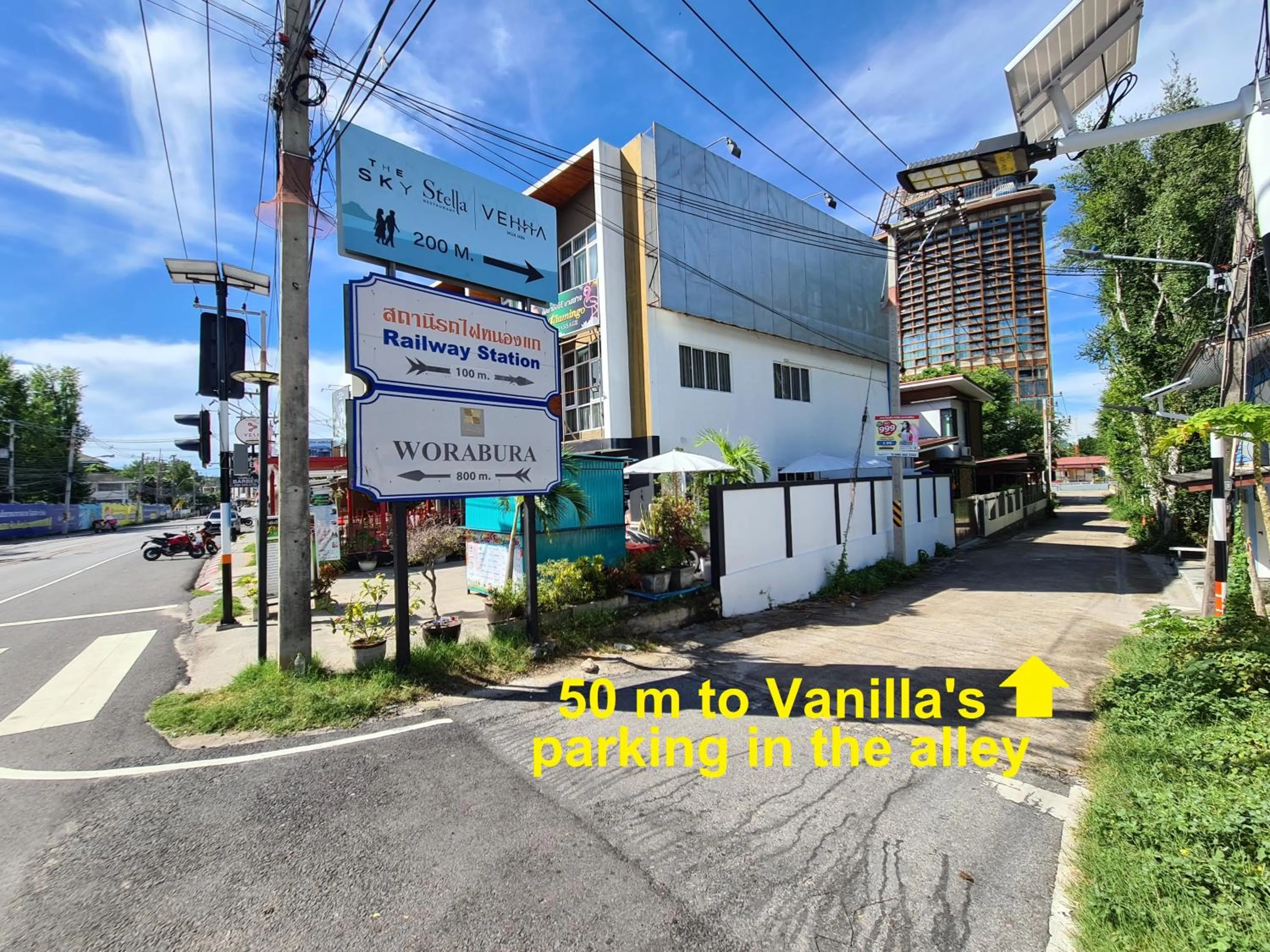 Parking in Vanilla Summer Inn