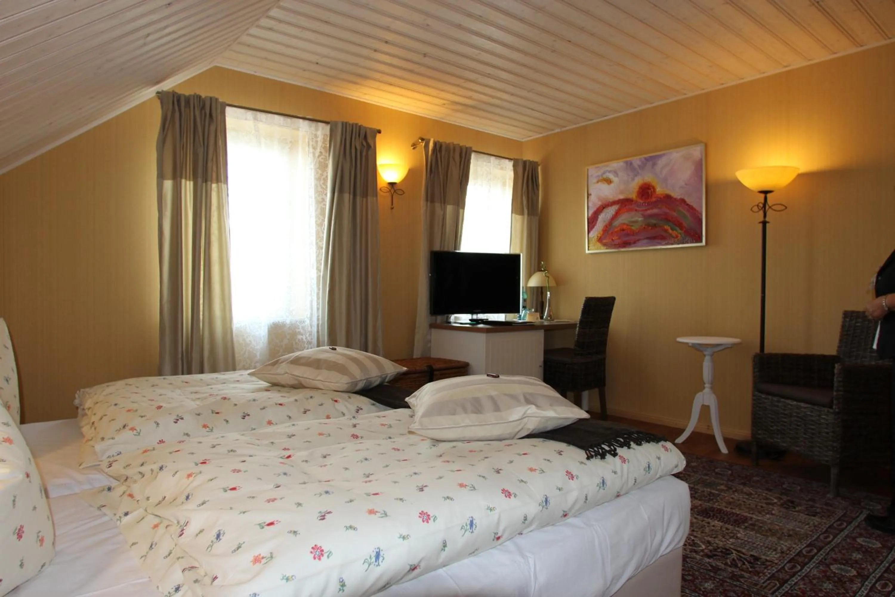 Photo of the whole room, Bed in Kur-& Landhotel Borstel - Treff