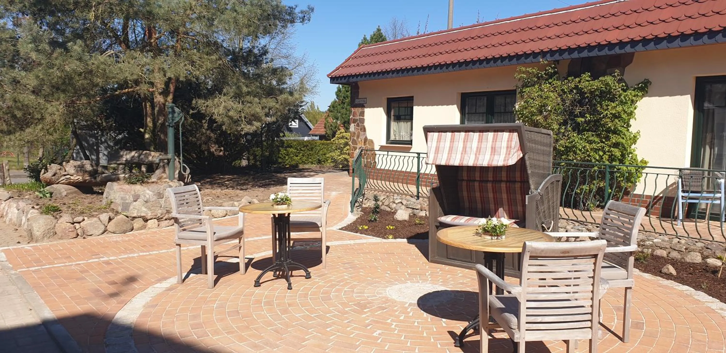 Garden in Kur-& Landhotel Borstel - Treff