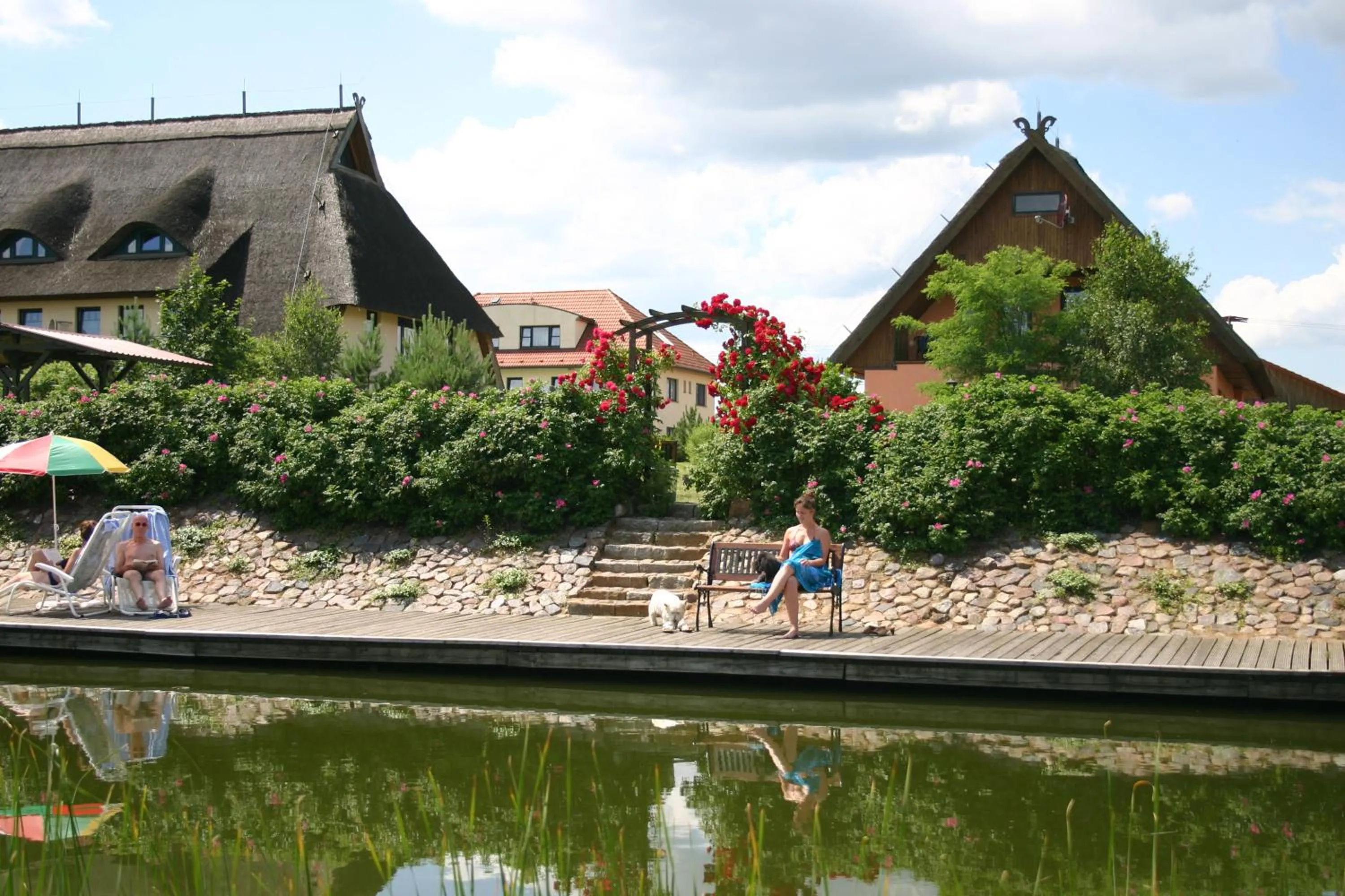 Garden in Kur-& Landhotel Borstel - Treff