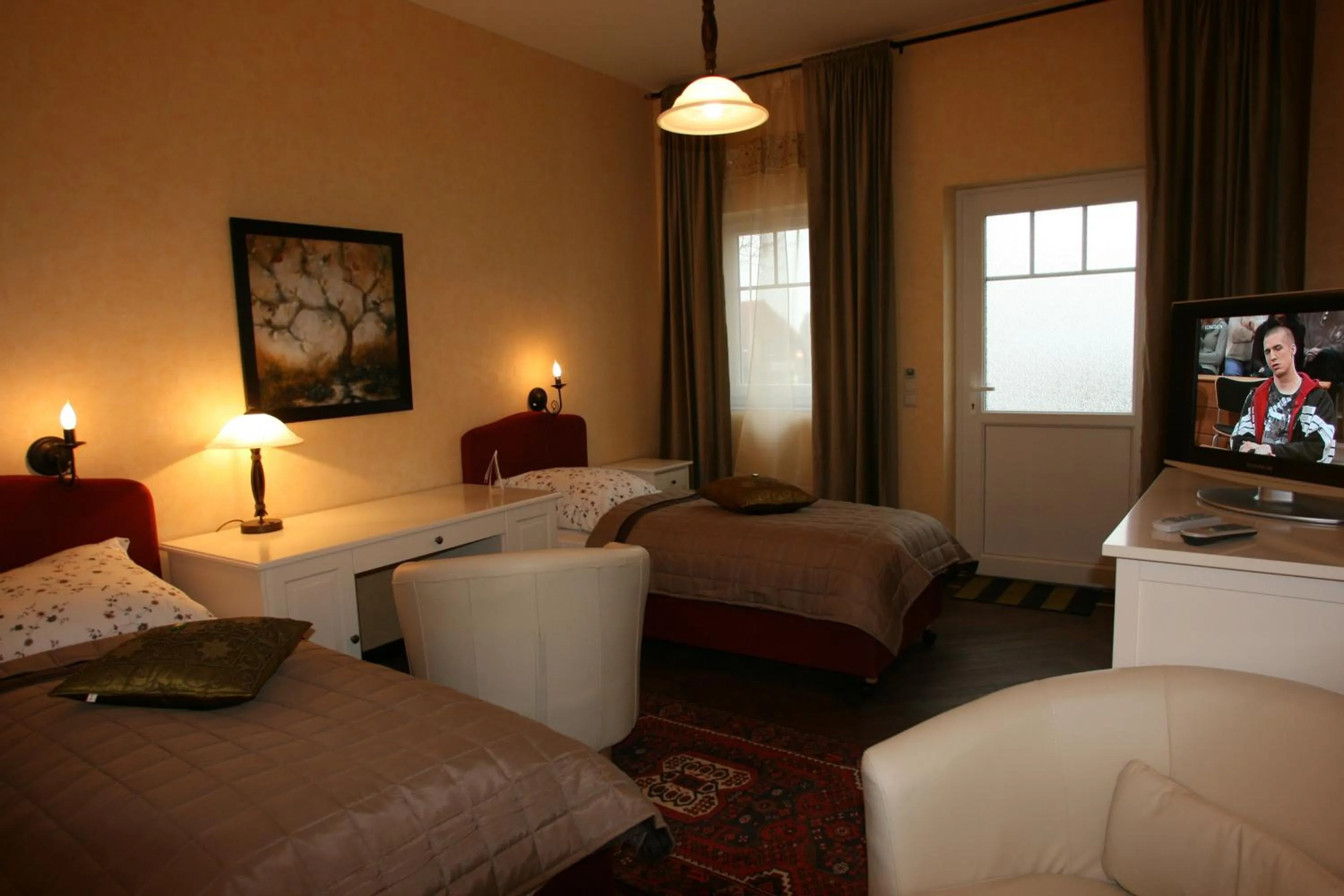 Photo of the whole room, Bed in Kur-& Landhotel Borstel - Treff
