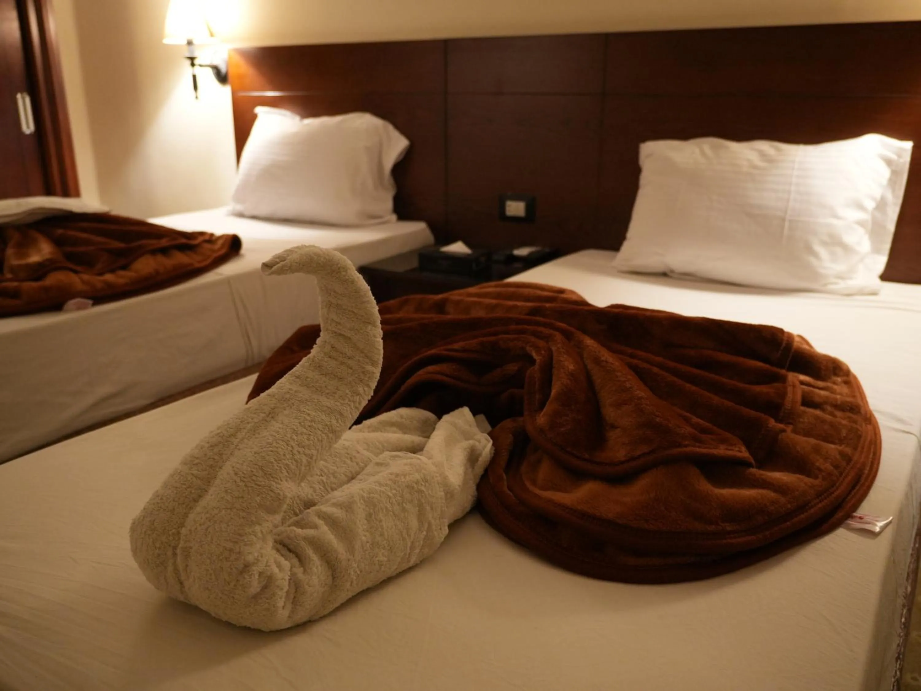 Bed in Montana Hotel