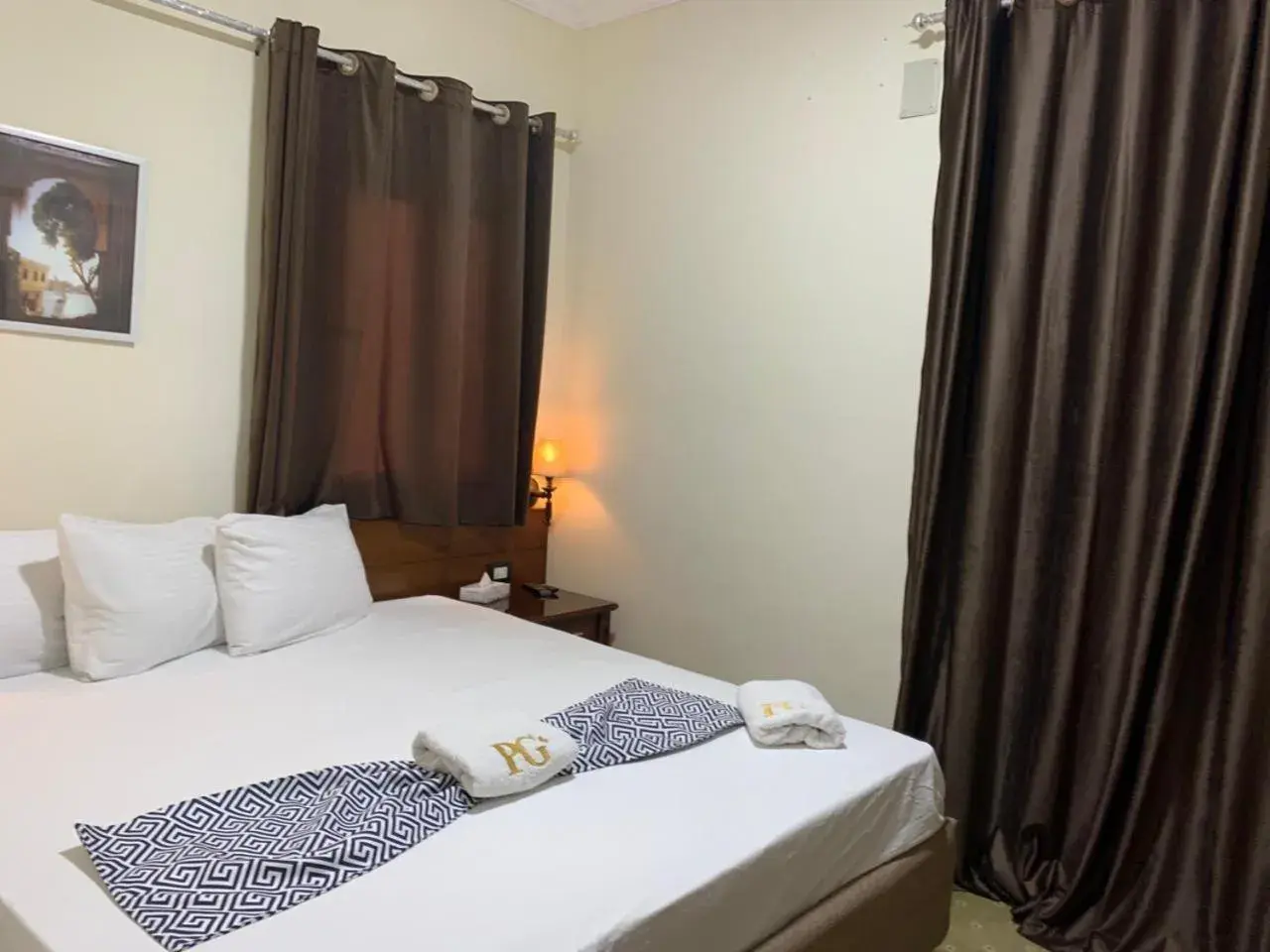 Bed in Montana Hotel Bed in Montana Hotel