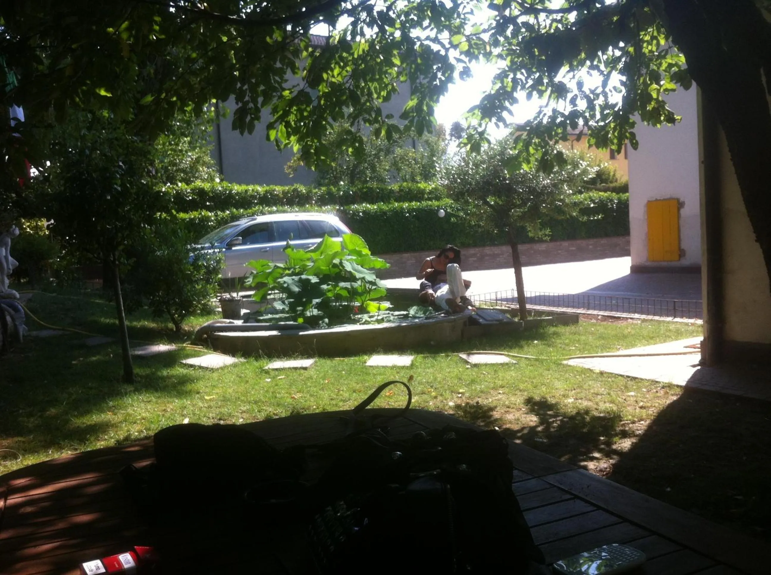 Garden in B&B Simona