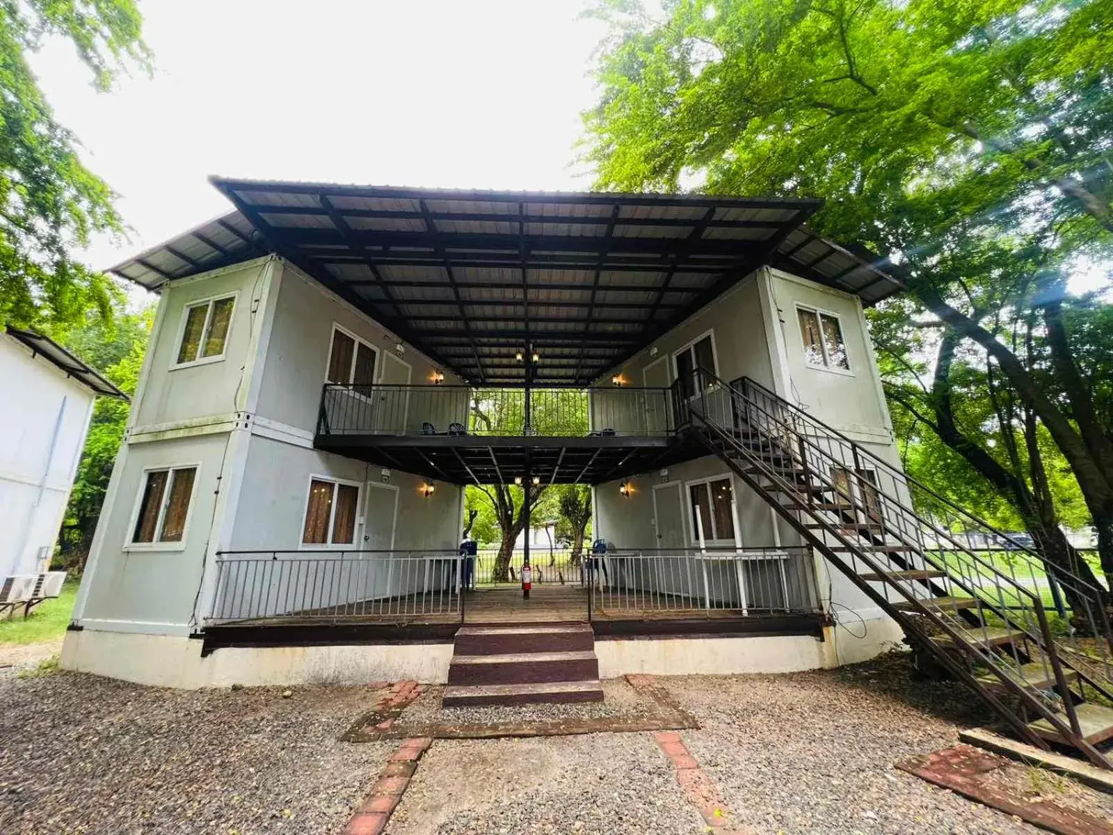 Garden view in Samba Bluewater Resort Garden view in Samba Bluewater Resort