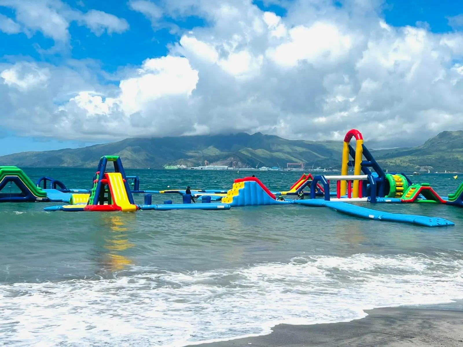 Aqua park in Samba Bluewater Resort