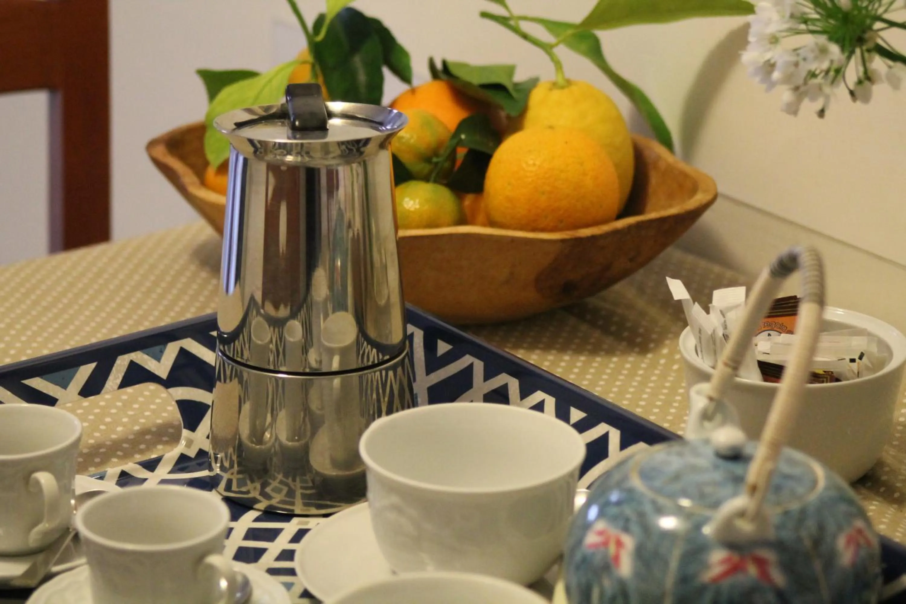 Food and drinks in Villa Apollo B&B