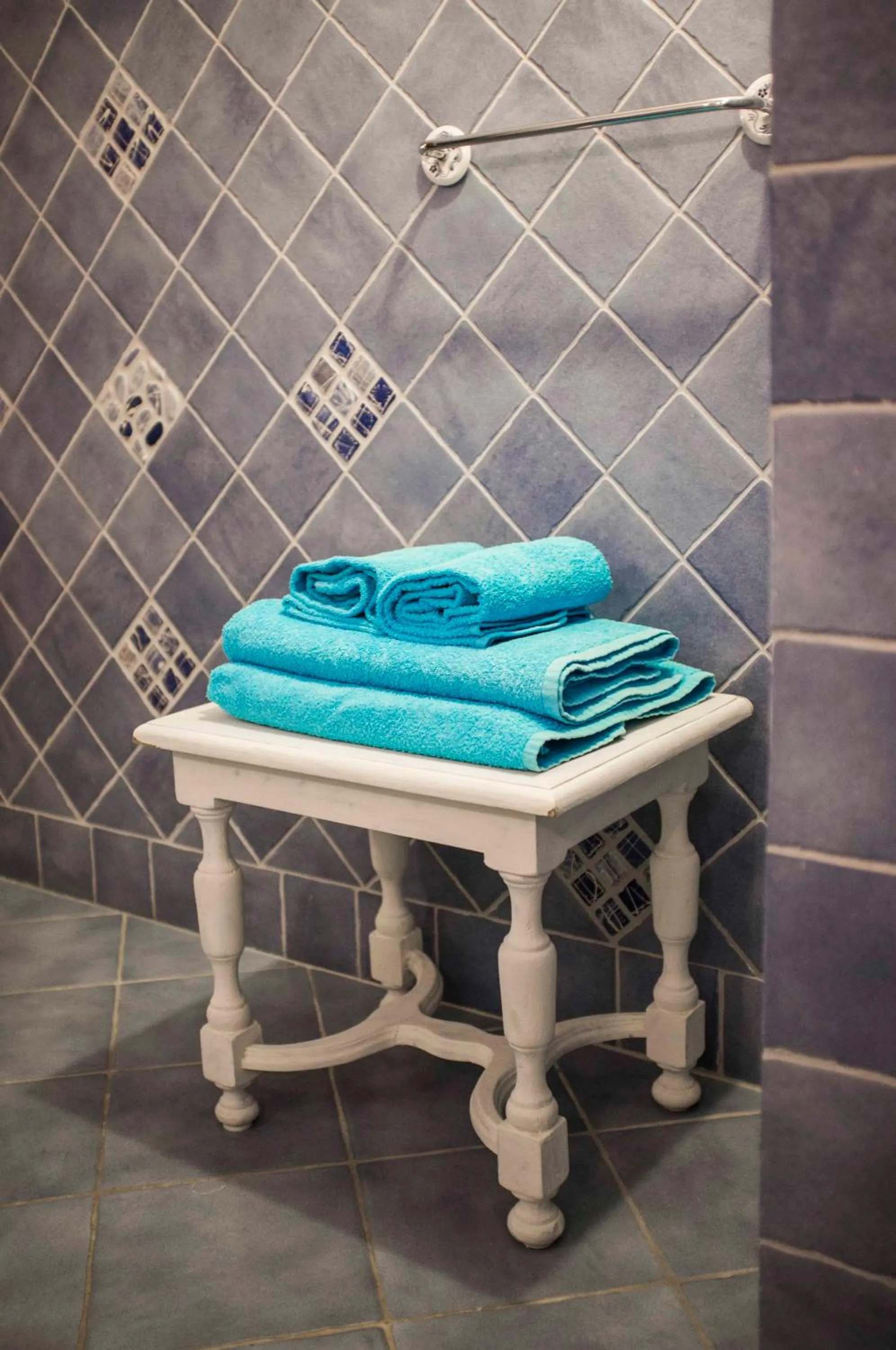 Shower in Villa Apollo B&B