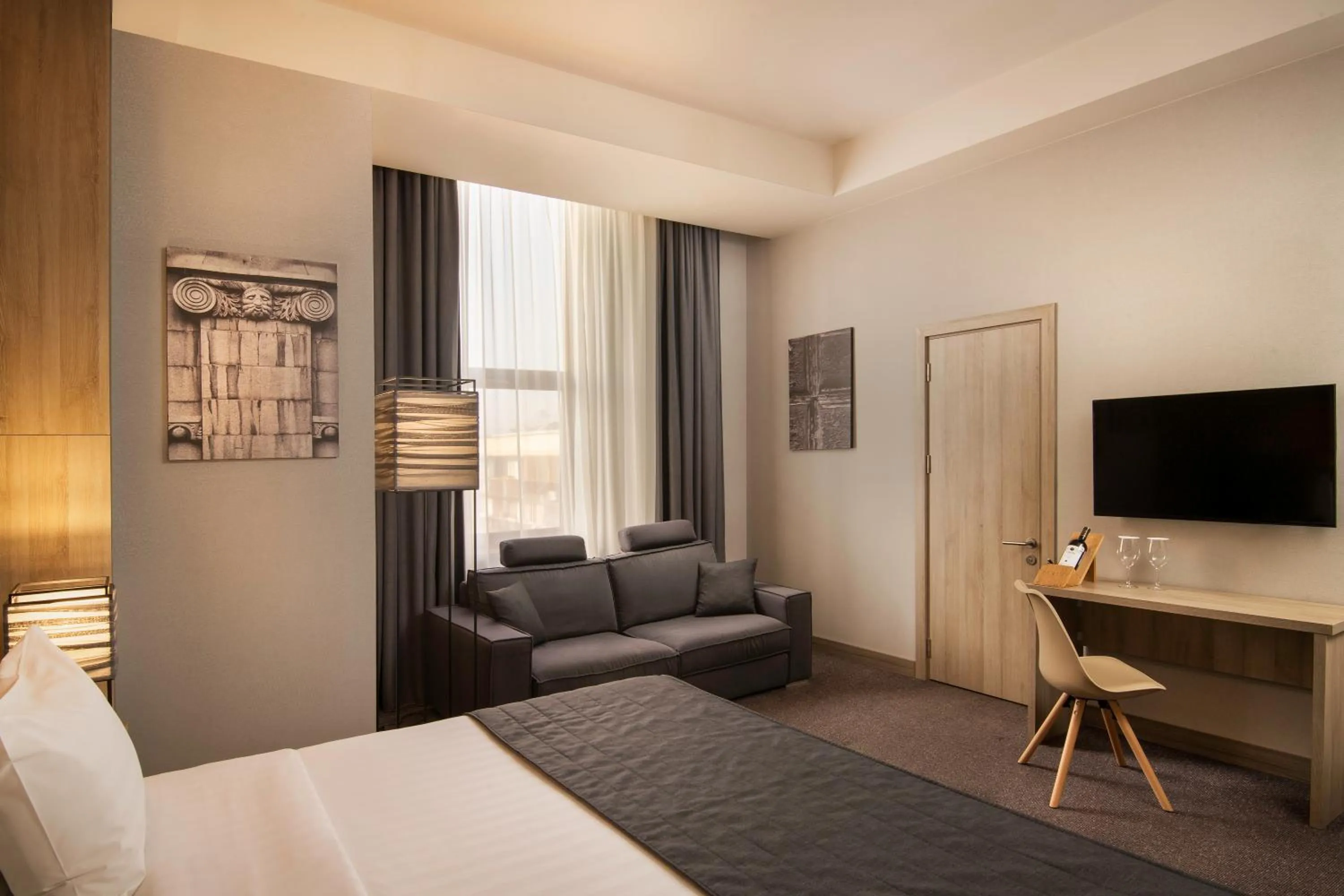 Bed in Republica Hotel Yerevan