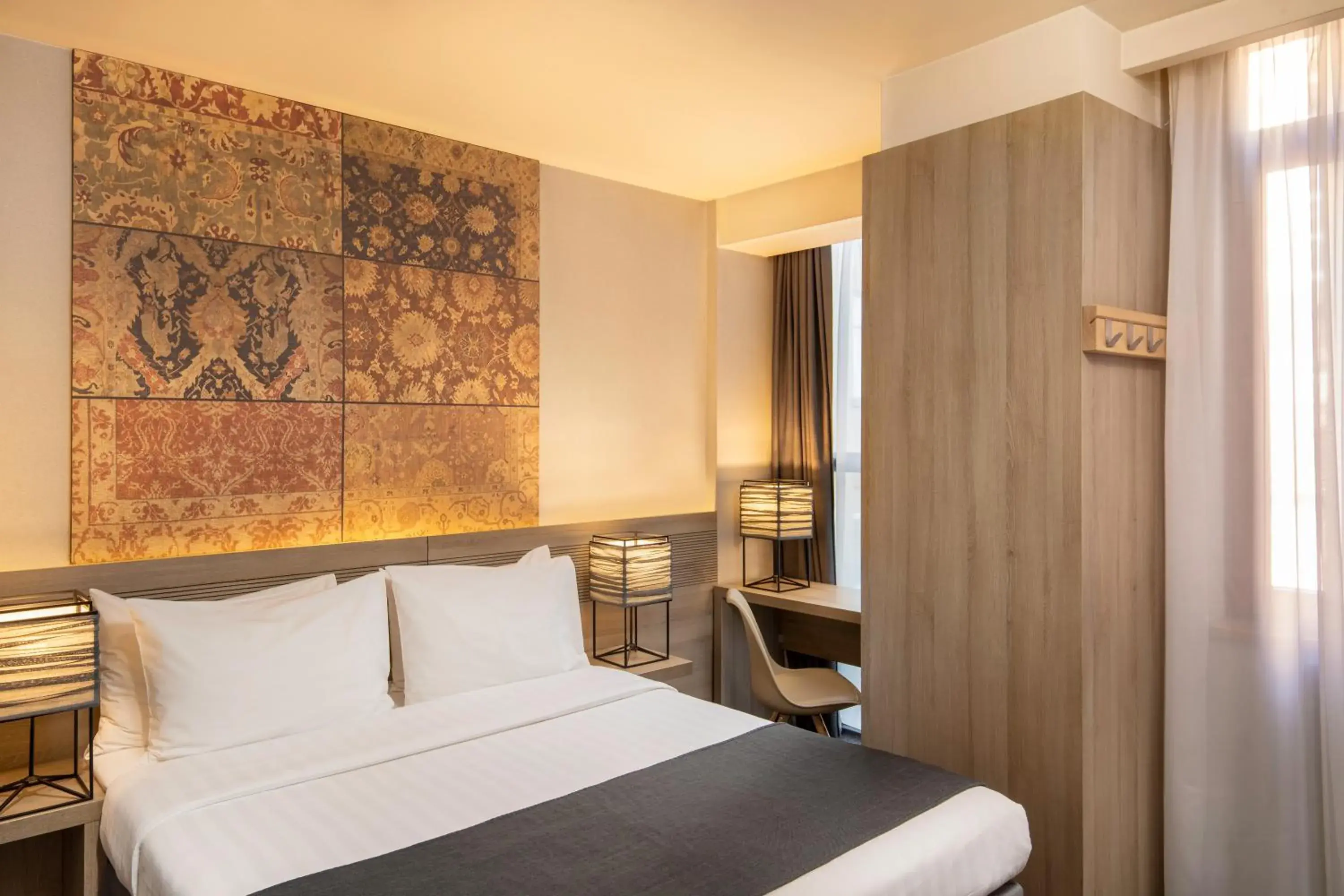 Bed in Republica Hotel Yerevan Bed in Republica Hotel Yerevan