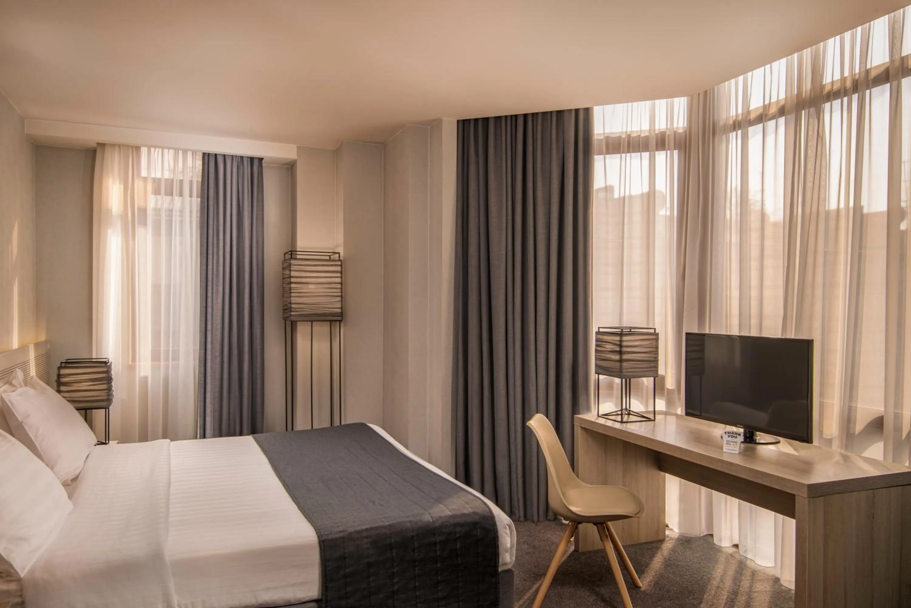 Bed in Republica Hotel Yerevan