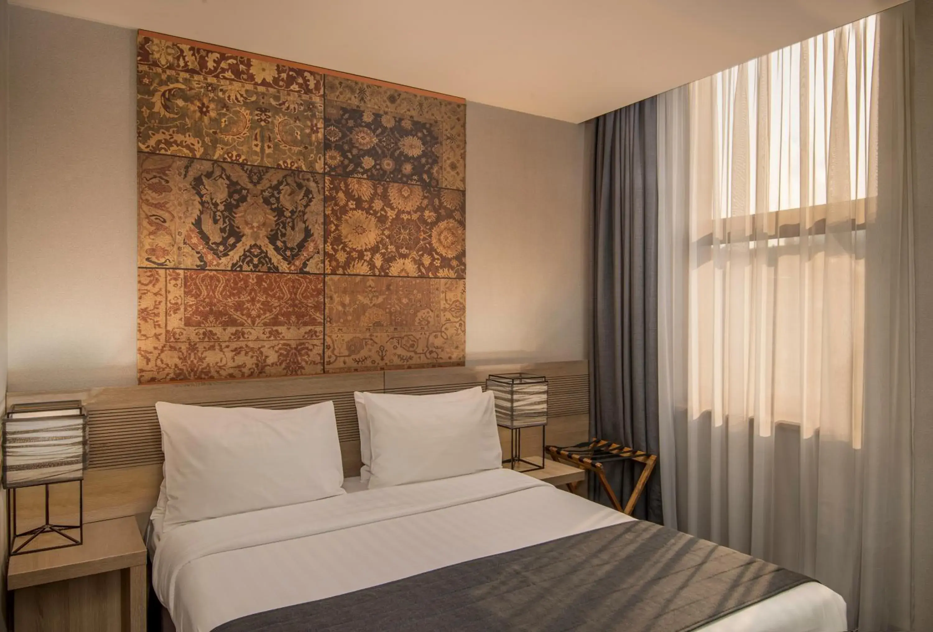 Bed in Republica Hotel Yerevan Bed in Republica Hotel Yerevan