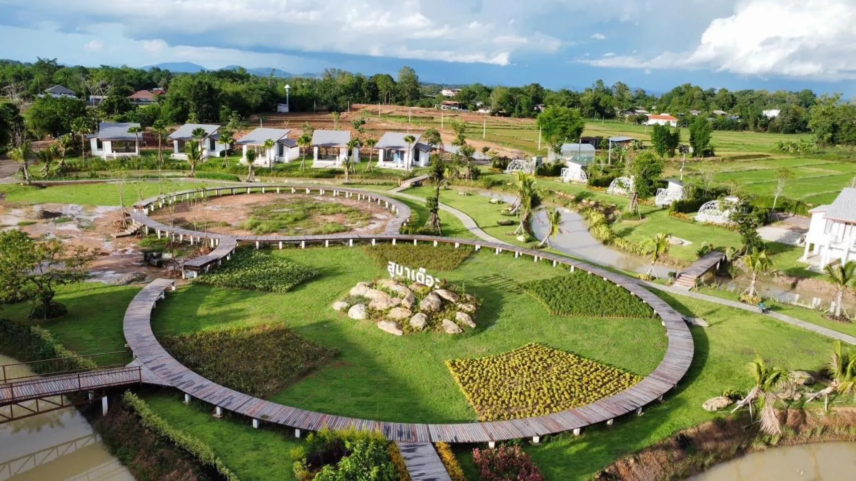 Natural landscape in Sumator Resort Chiangrai สูมาเต๊อะ รีสอร์ท เชียงราย