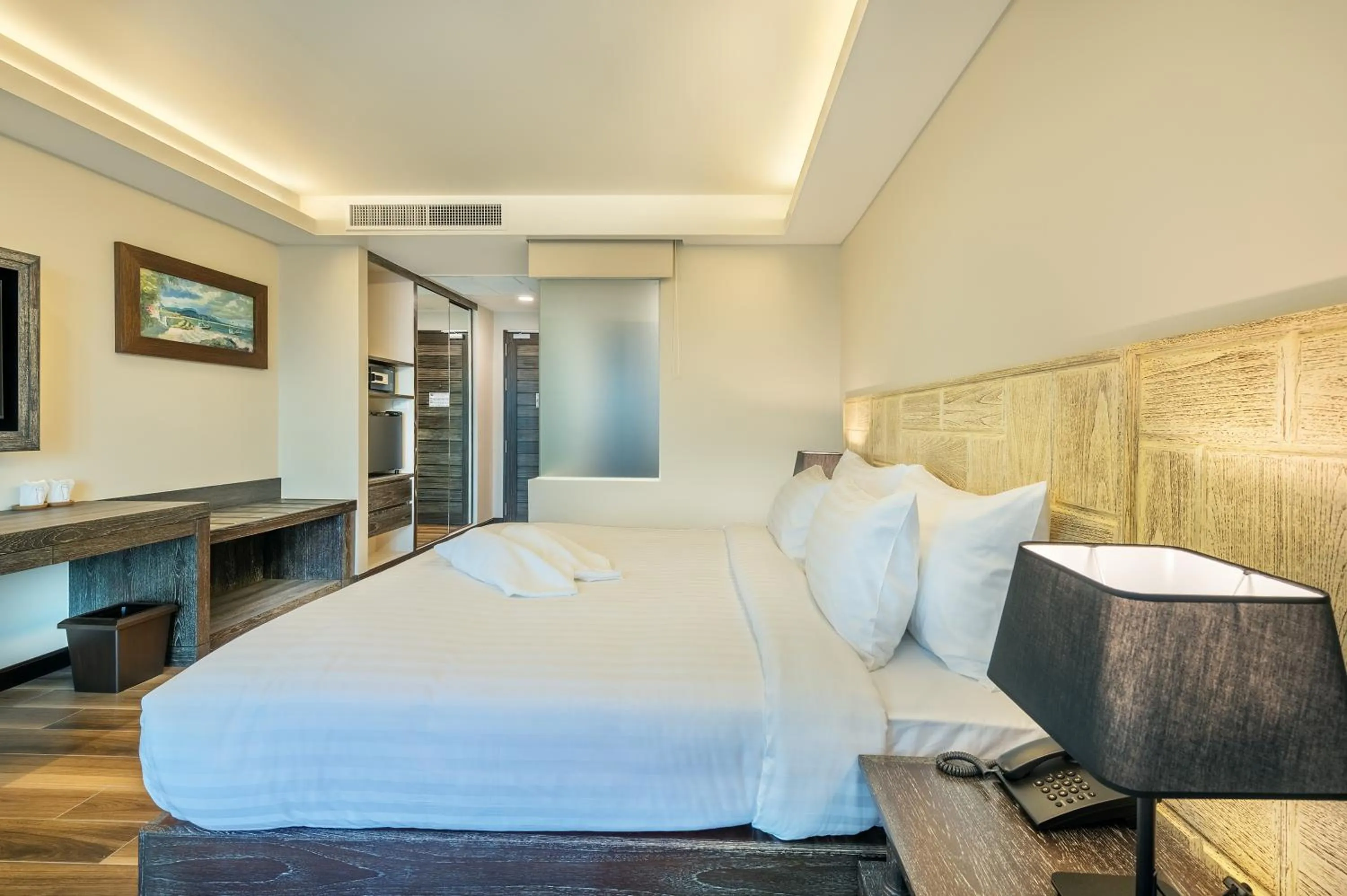 Bedroom, Bed in Treepana Boutique Hotel, Huahin