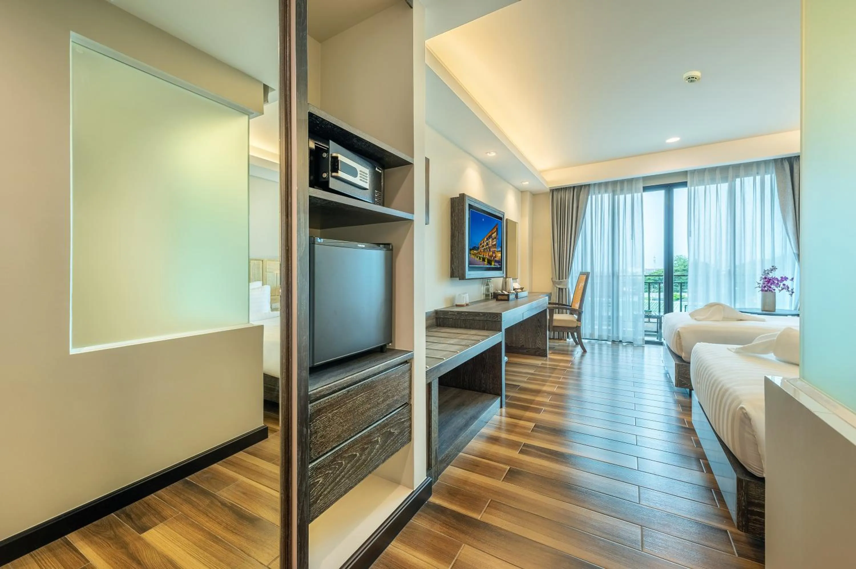 TV and multimedia, Bed in Treepana Boutique Hotel, Huahin