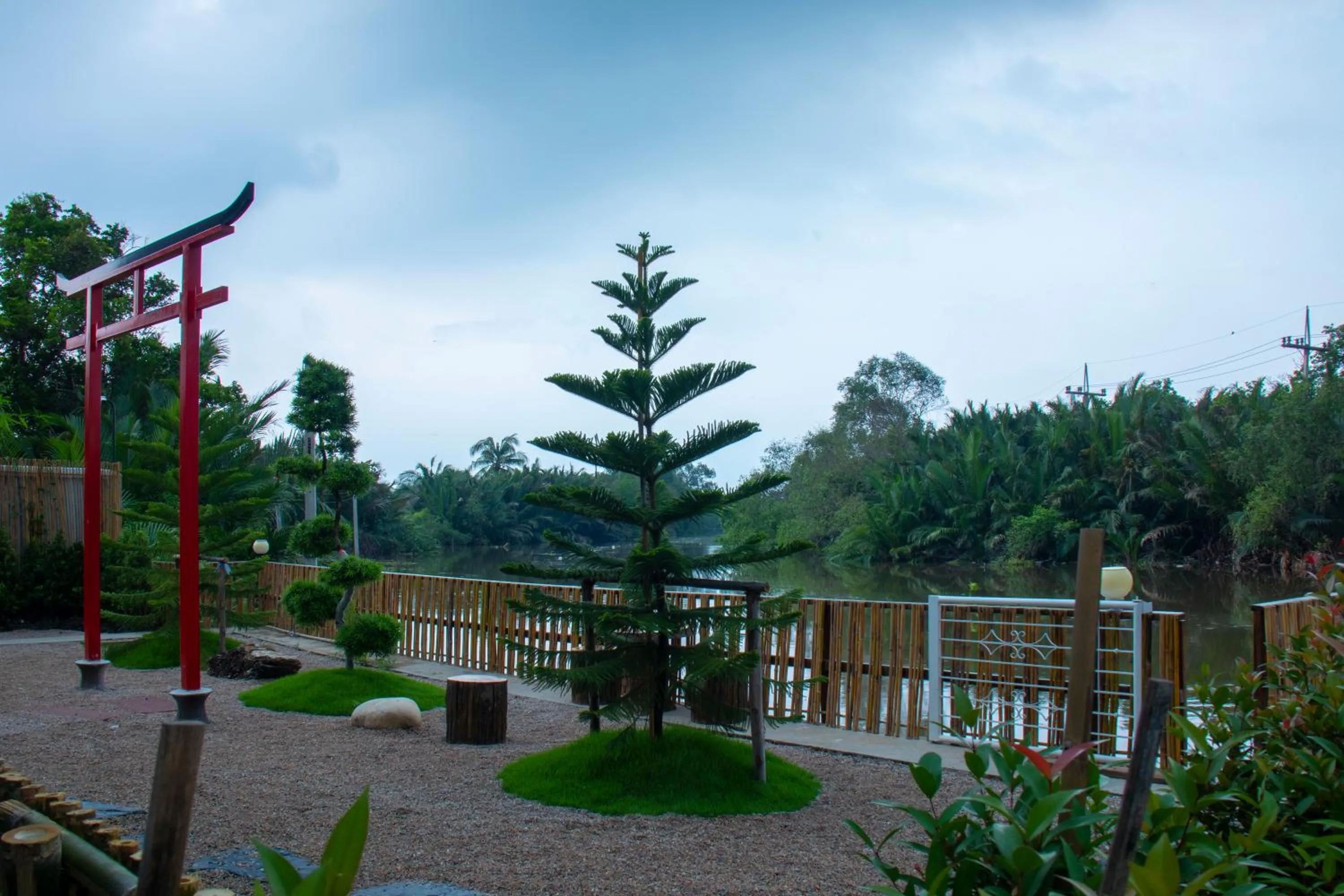 Natural landscape in Yunoya Riverside Villa