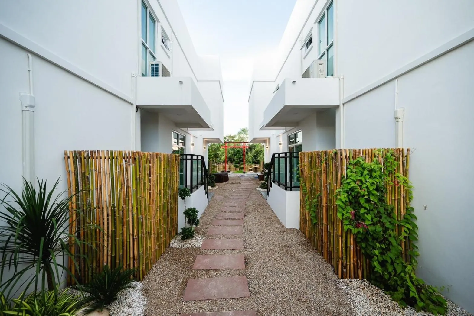 Property building in Yunoya Riverside Villa