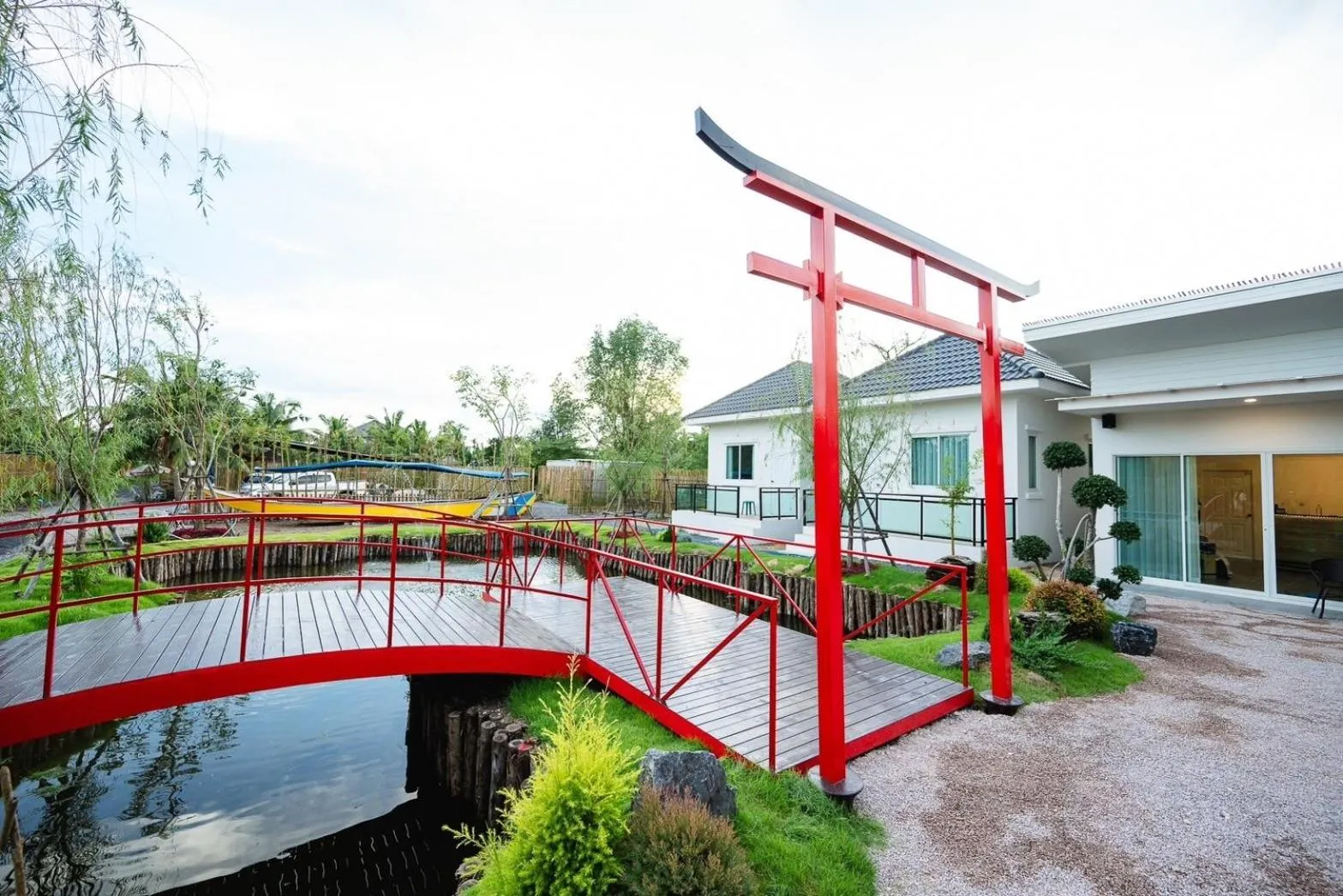 Garden in Yunoya Riverside Villa