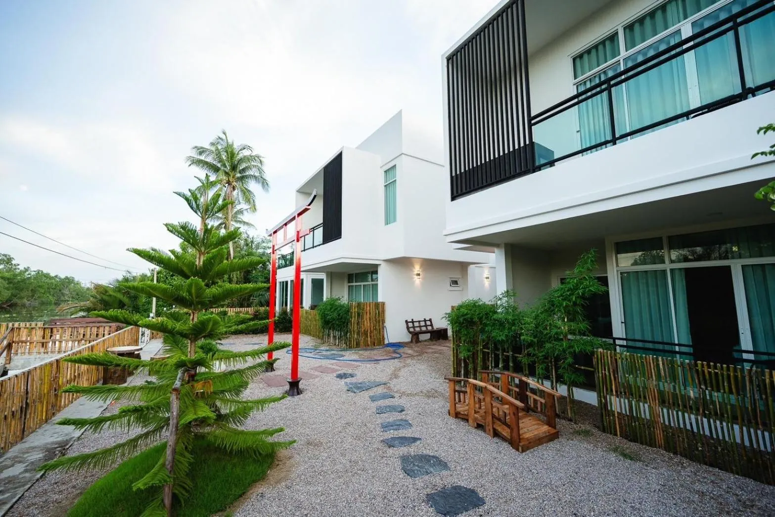 Property building in Yunoya Riverside Villa