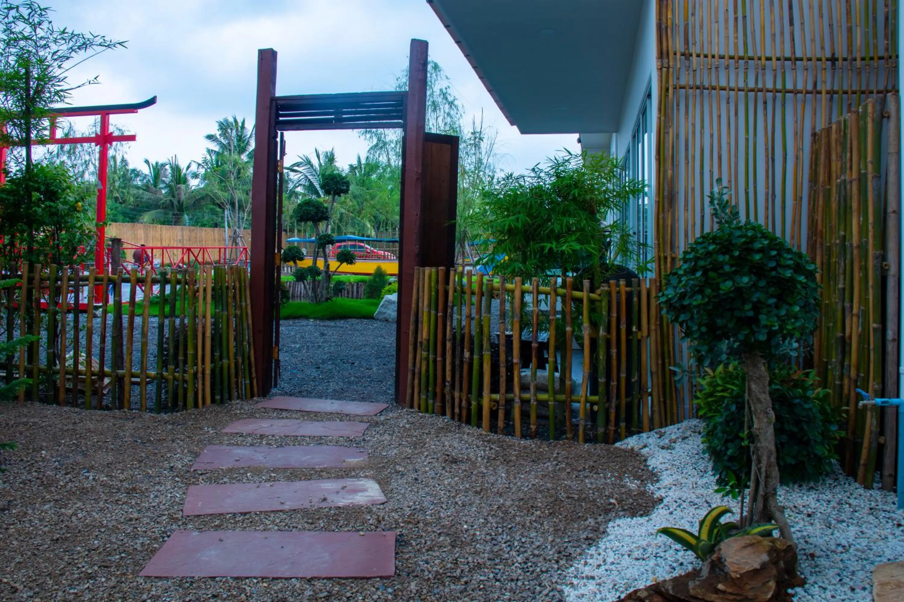 Garden in Yunoya Riverside Villa