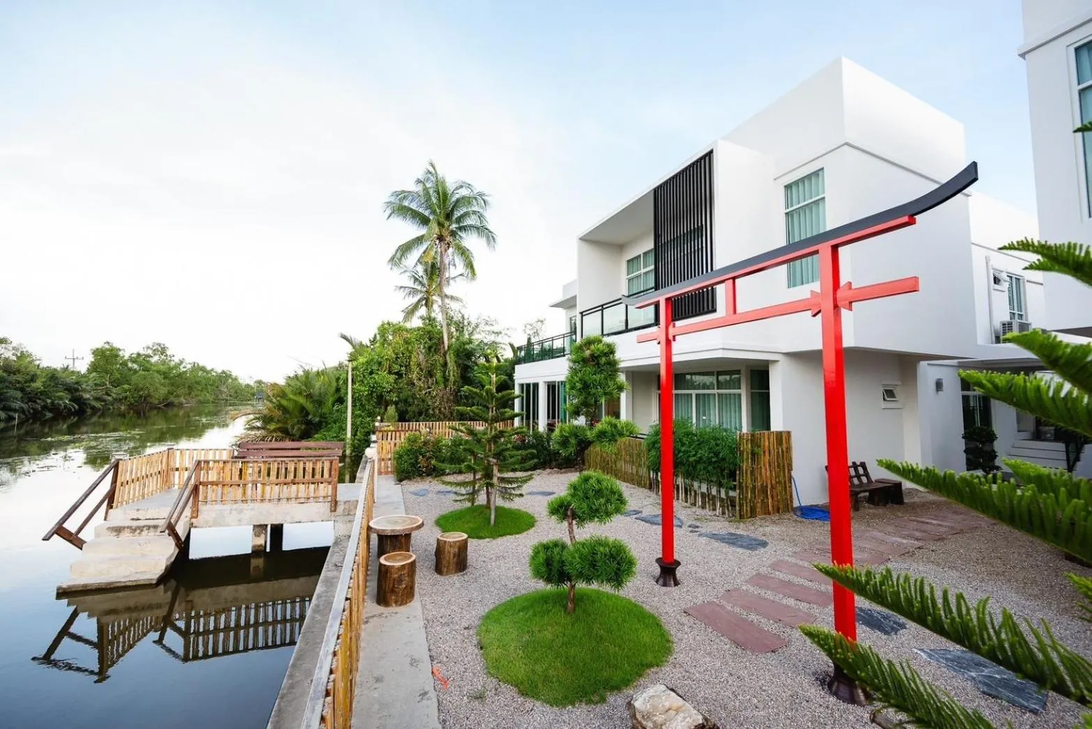 Garden in Yunoya Riverside Villa