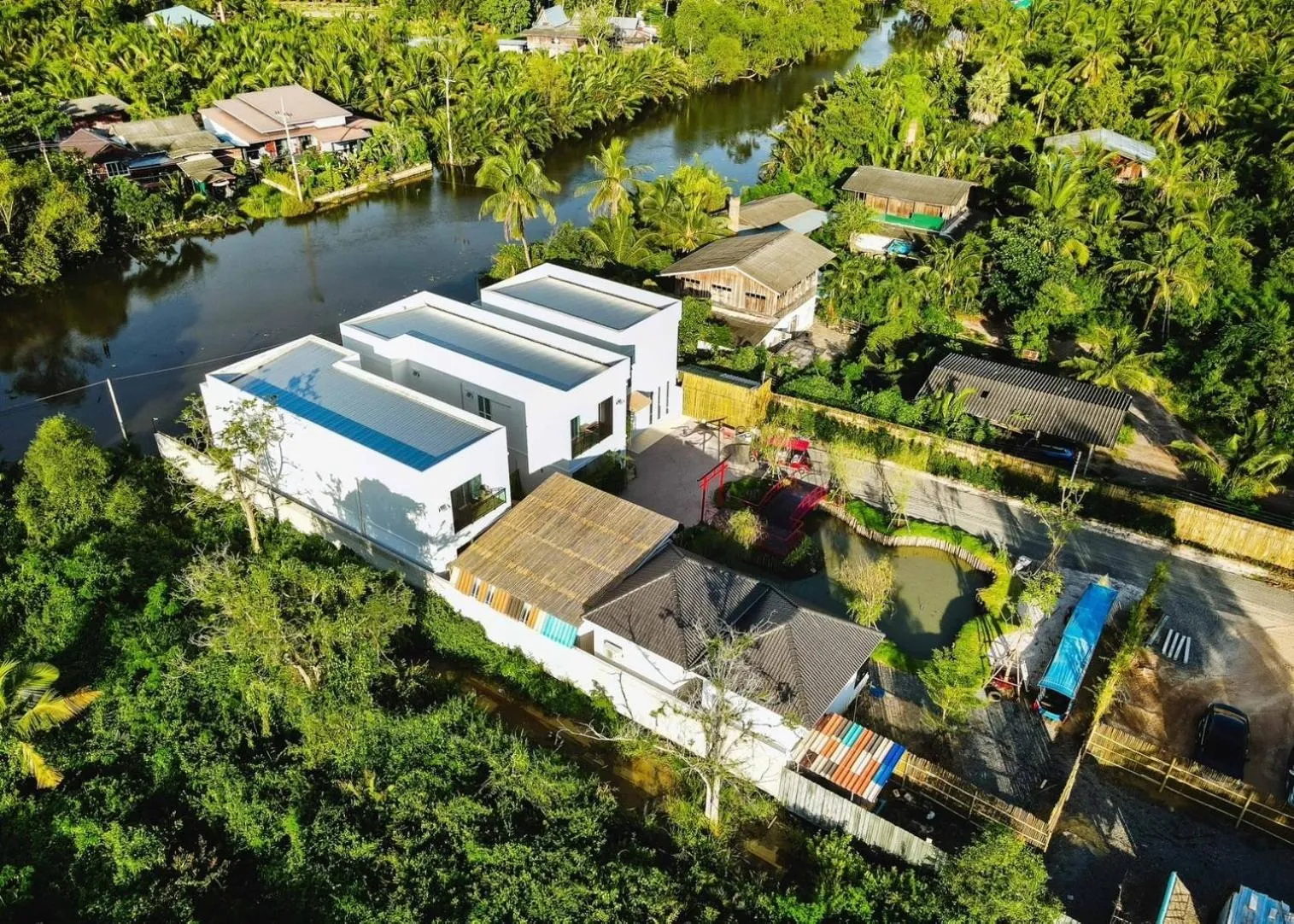 Natural landscape in Yunoya Riverside Villa