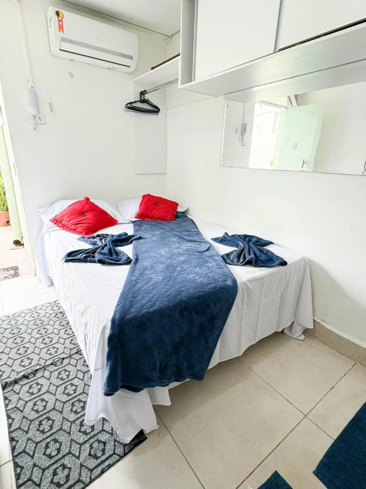 Bed in CASA HOTEL PIRACICABA