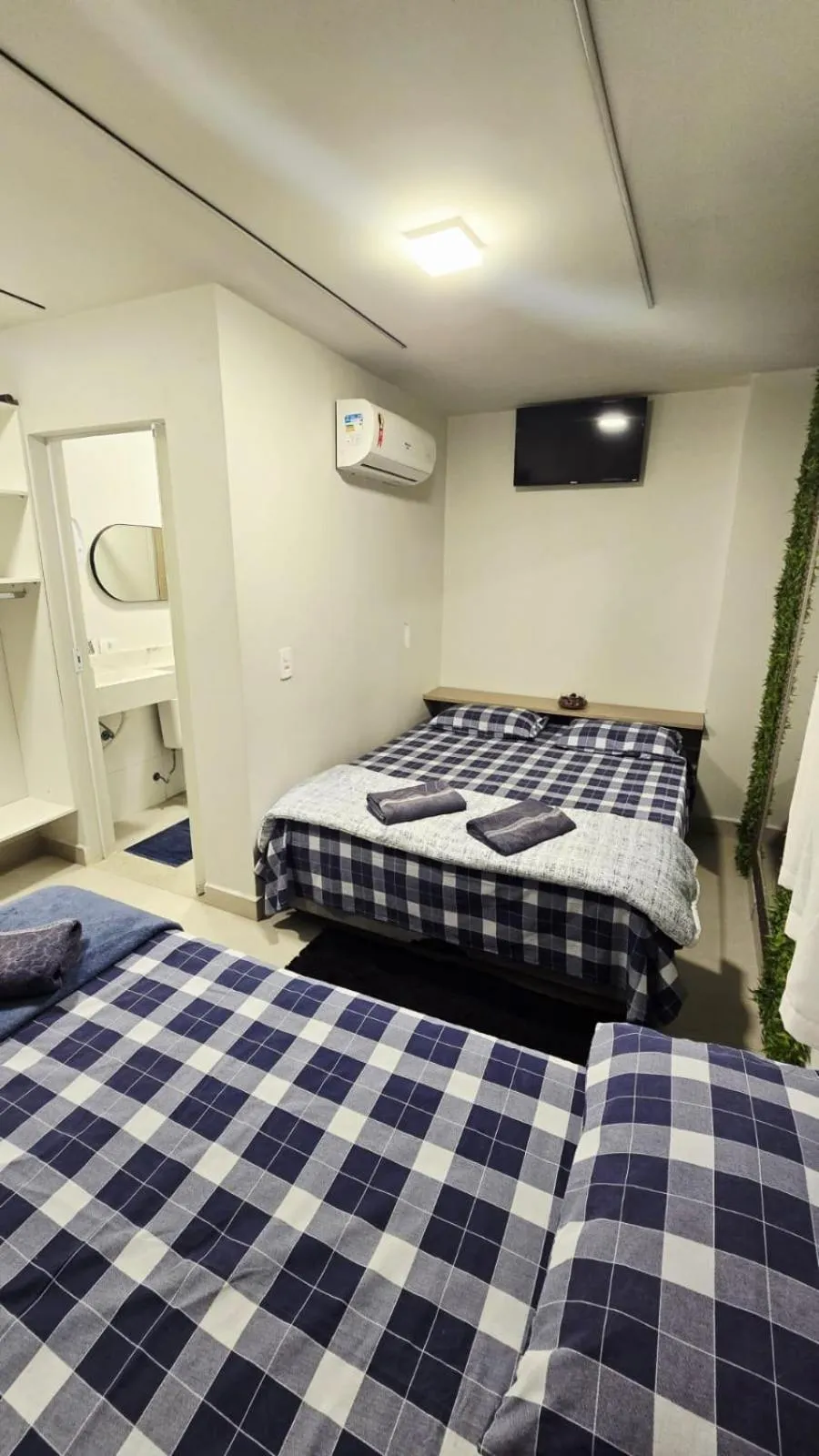 Bed in CASA HOTEL PIRACICABA