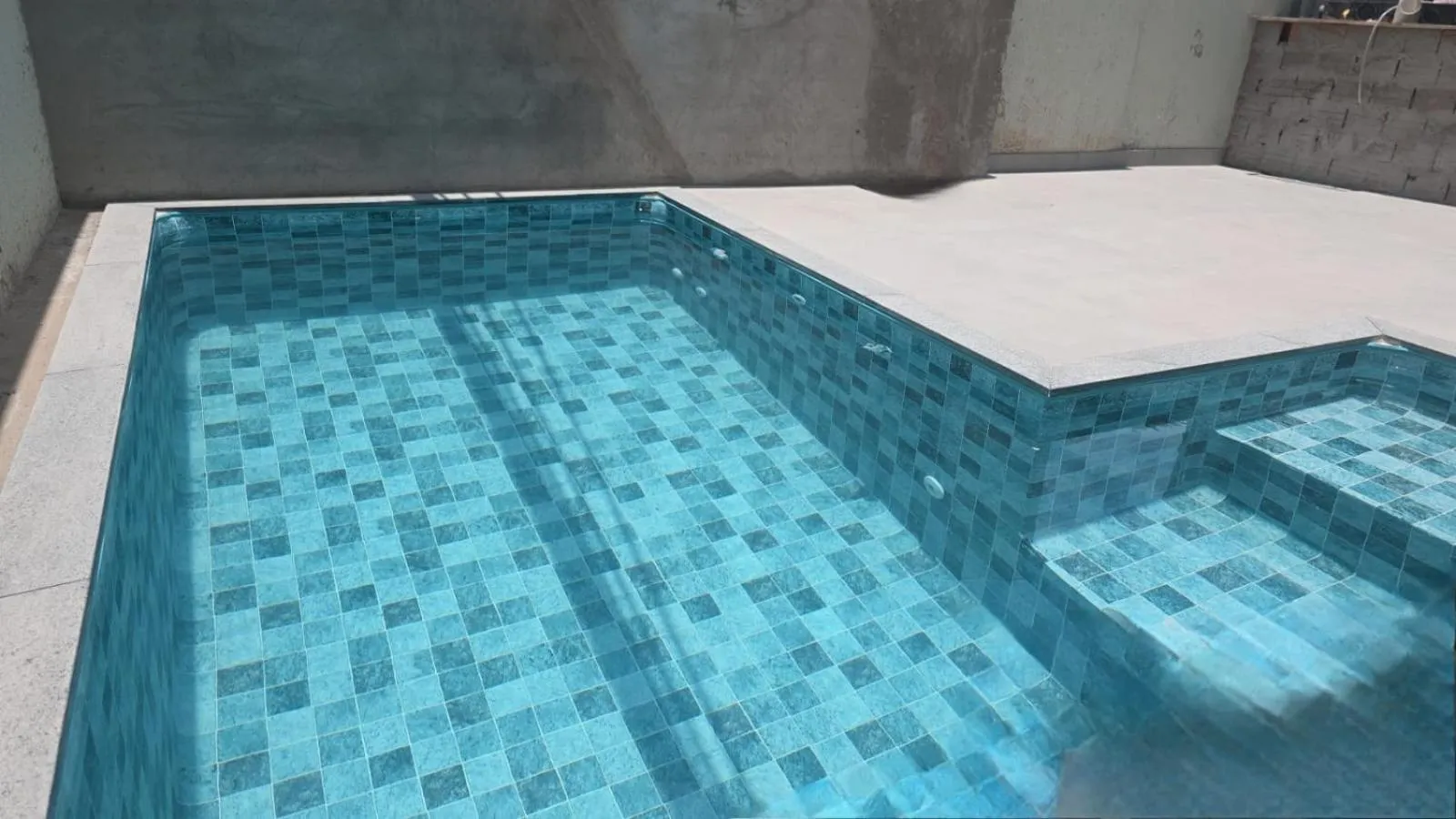 Pool view in CASA HOTEL PIRACICABA