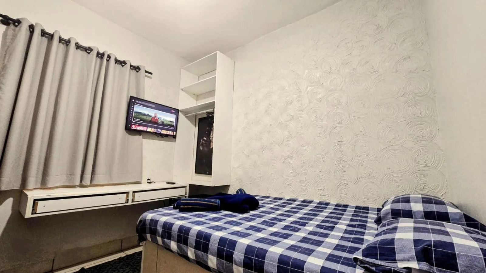 Bed in CASA HOTEL PIRACICABA